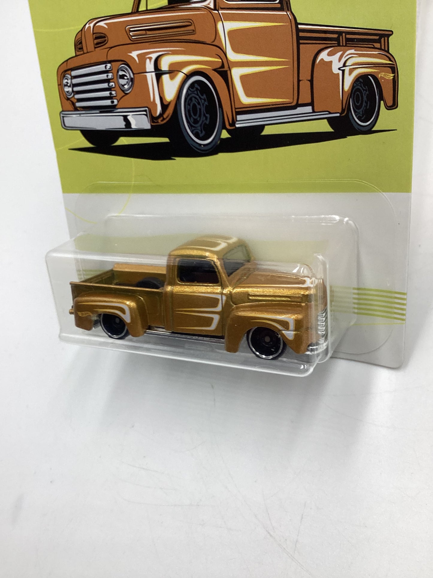 Hot Wheels Walmart Exclusive American Truck Series #2 49 Ford F1 Gold