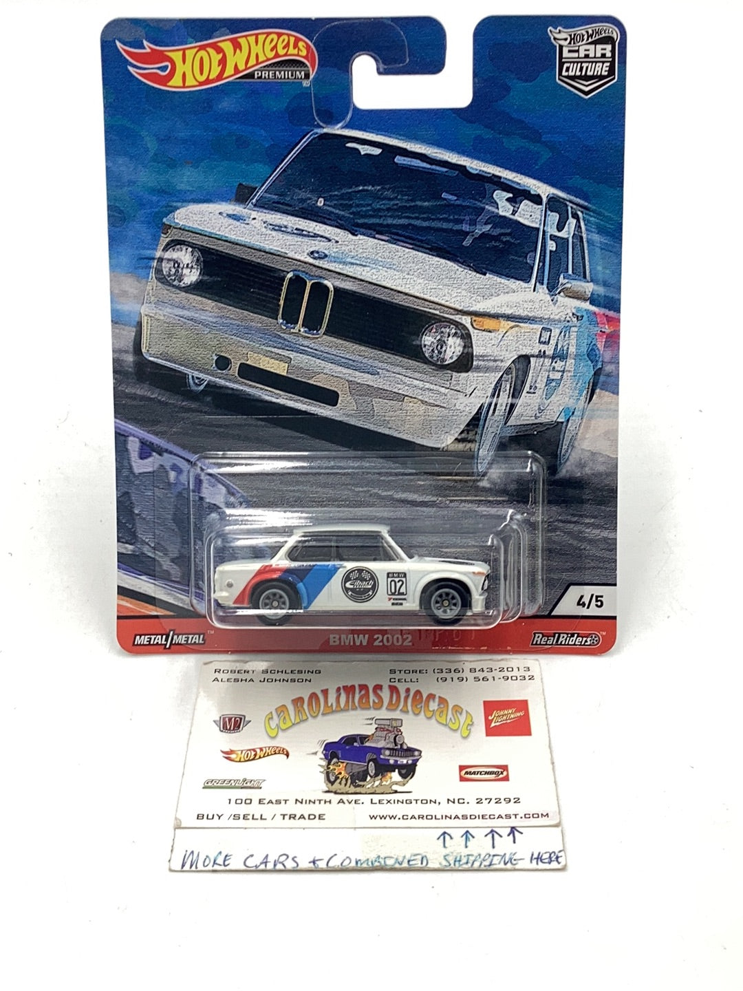 Hot wheels Door Slammers BMW 2002 4/5