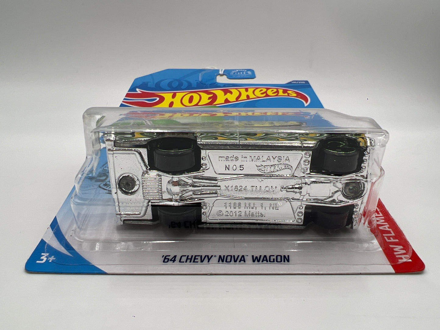 2020 Hot Wheels Walmart Exclusive Zamac 9 #141 64 Chevy Nova Wagon 149C