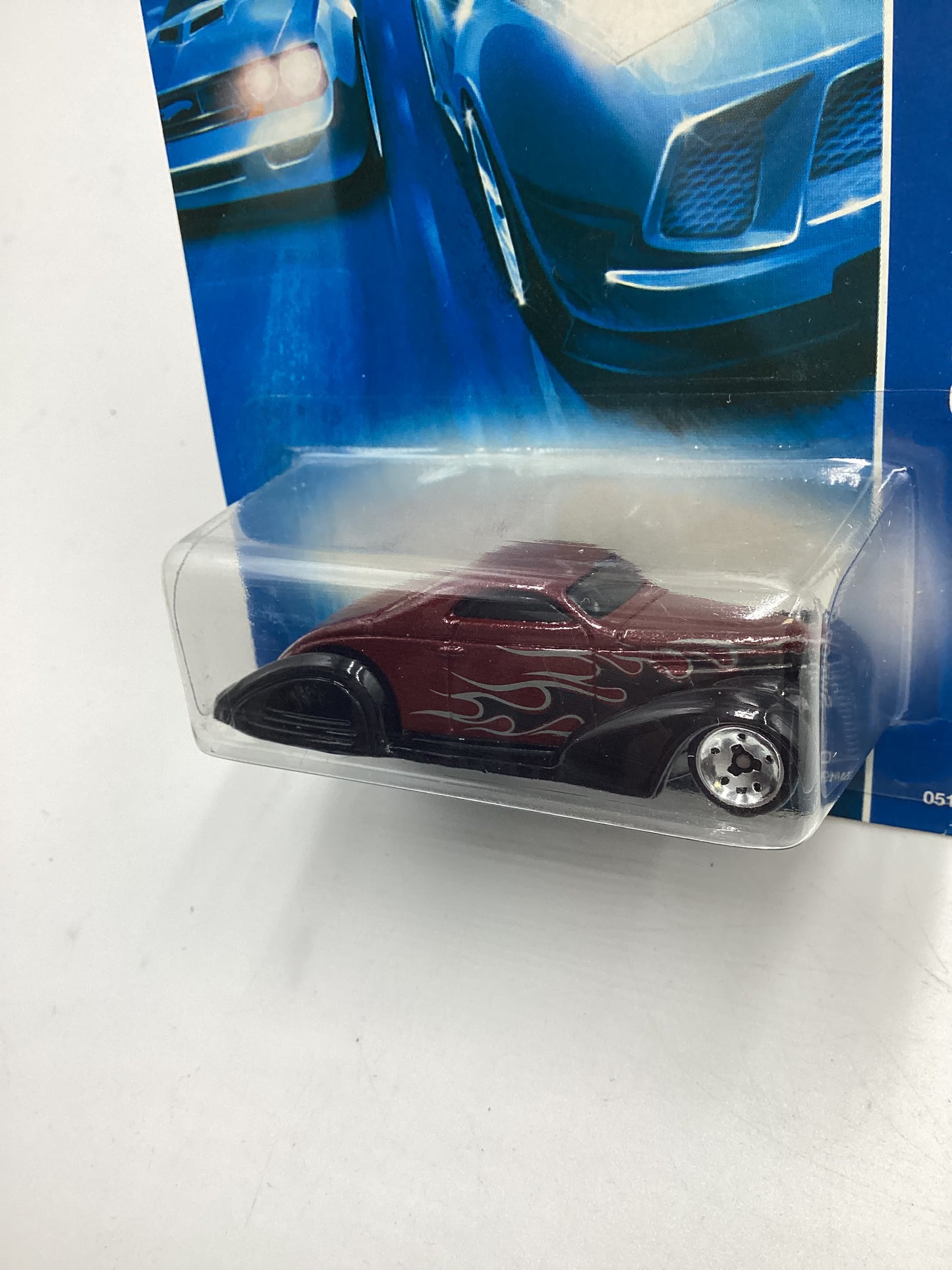 2008 Hot Wheels All Stars #51 Swoop Coupe Maroon Z2