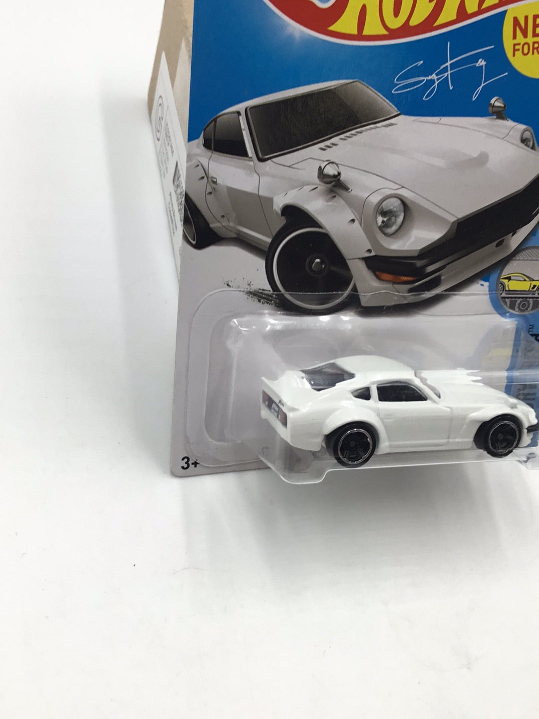 2017 hot wheels #76 Custom Datsun 240Z (White) SS2