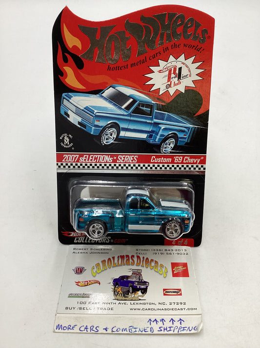 2007 Hot Wheels RLC Selections Series 4/4 #6756/7631 Custom 69 Chevy with protector