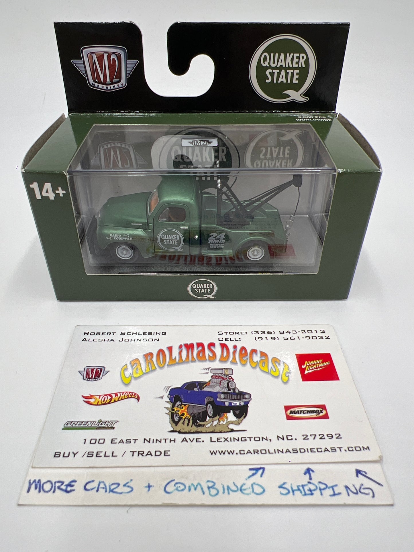 M2 Machines Quaker State 1949 Studebaker 2R Truck Green R95