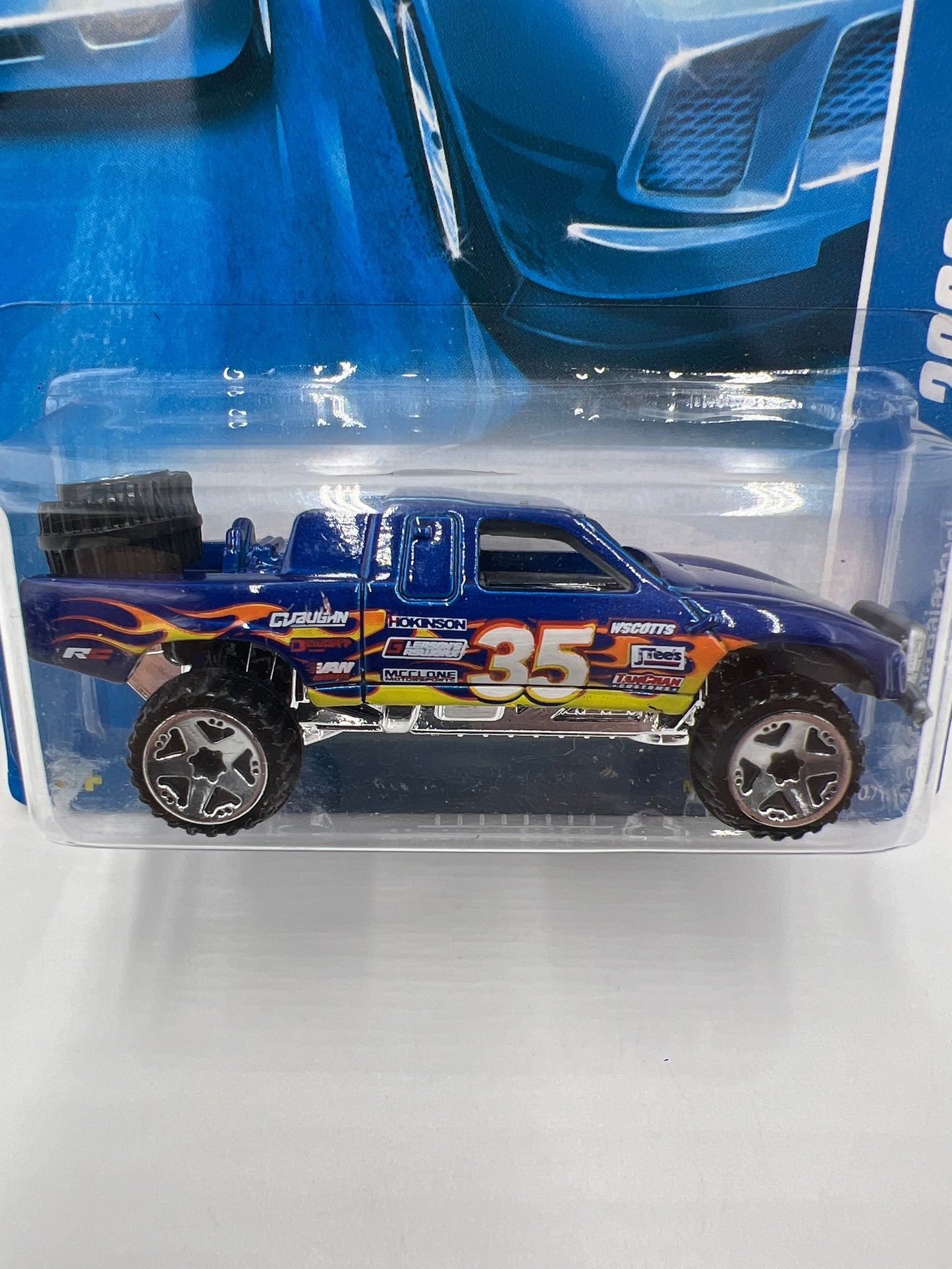 2008 Hot Wheels All Stars #71 Toyota Baja Truck Blue 93B