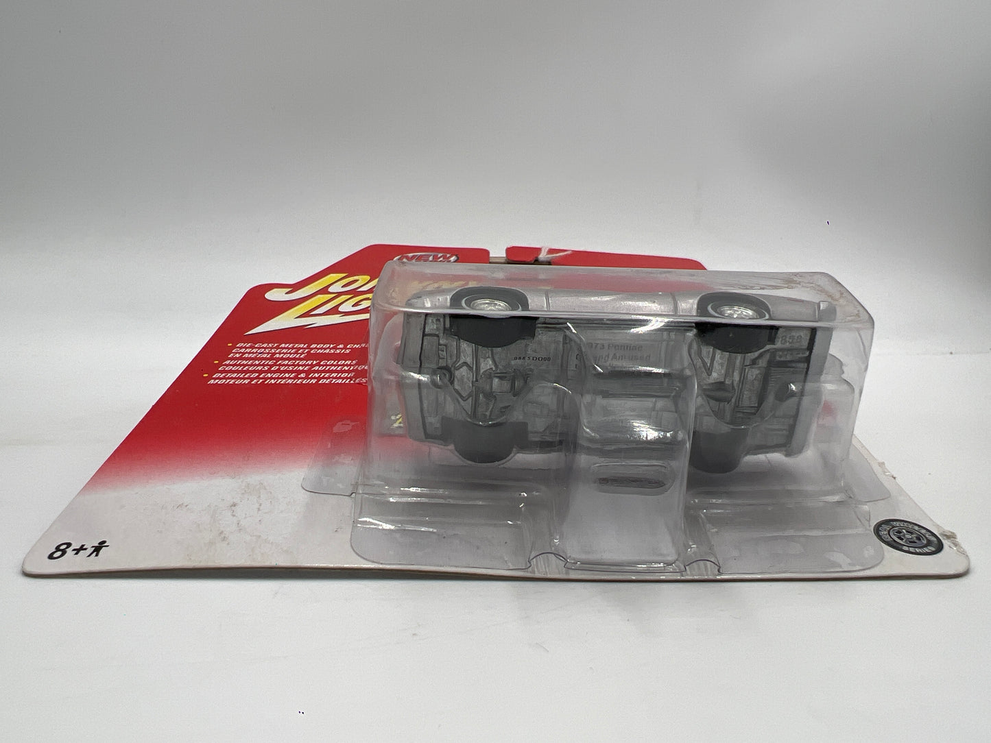 Johnny Lightning Muscle Cars USA #45 1973 Pontiac Grand Am Silver 221D