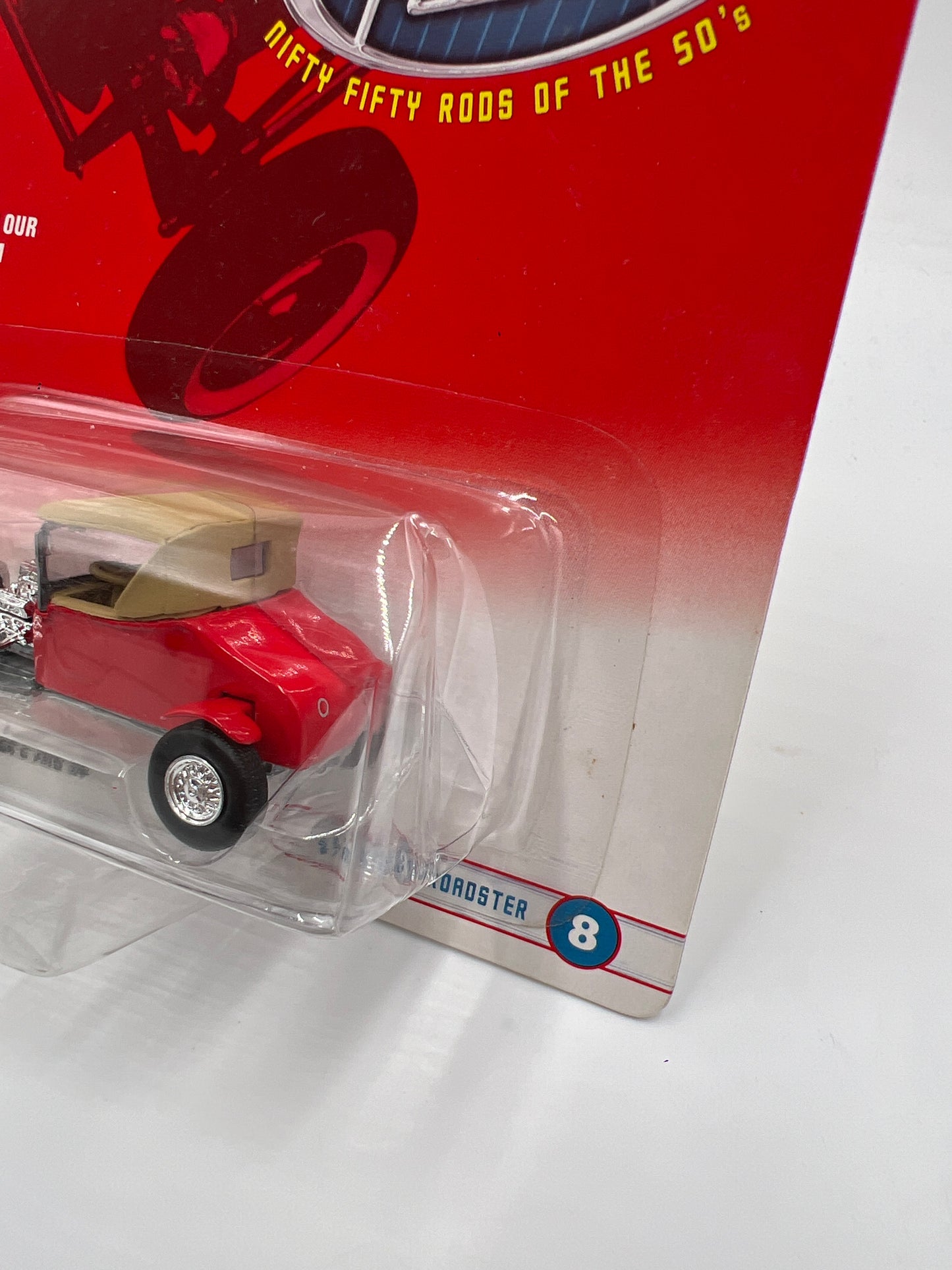 Johnny Lightning Retro Rods Series 2 #8 27 Ford T-Roadster Red 220F