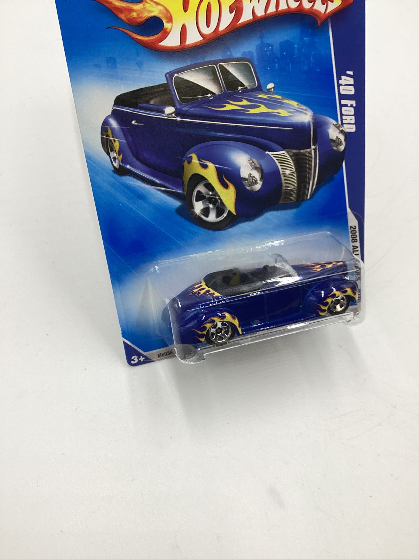 2008 Hot Wheels All Stars #69 1940 Ford Blue 34E