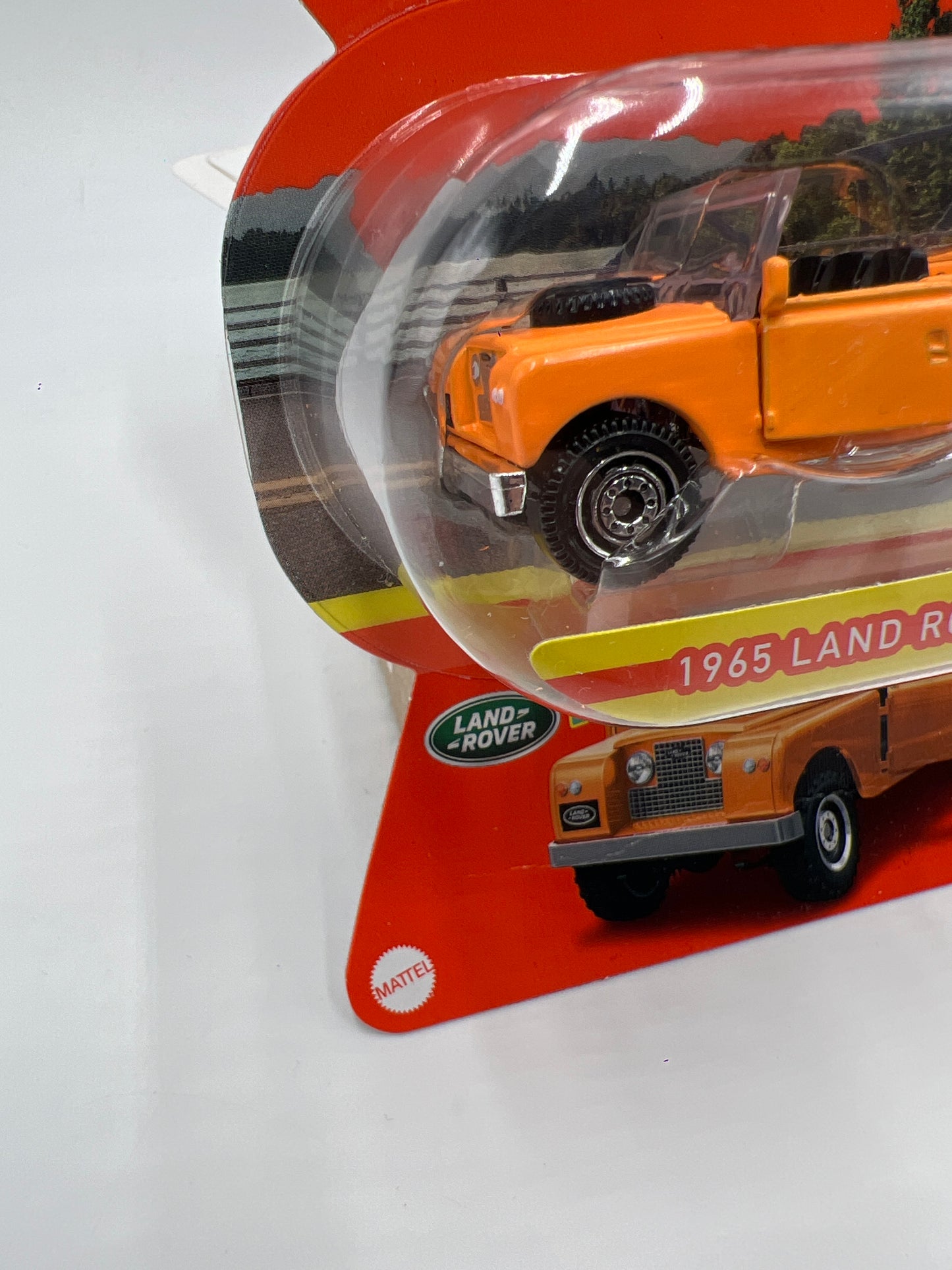 Matchbox Moving Parts #47 1965 Land Rover Gen II Pickup Orange 167o