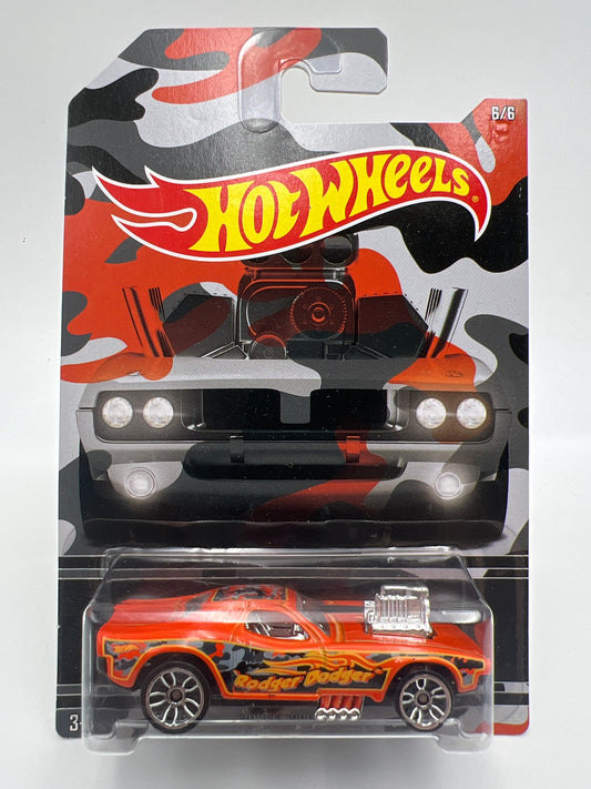 Hot Wheels Camouflage Series #6 Rodger Dodger Orange 161N