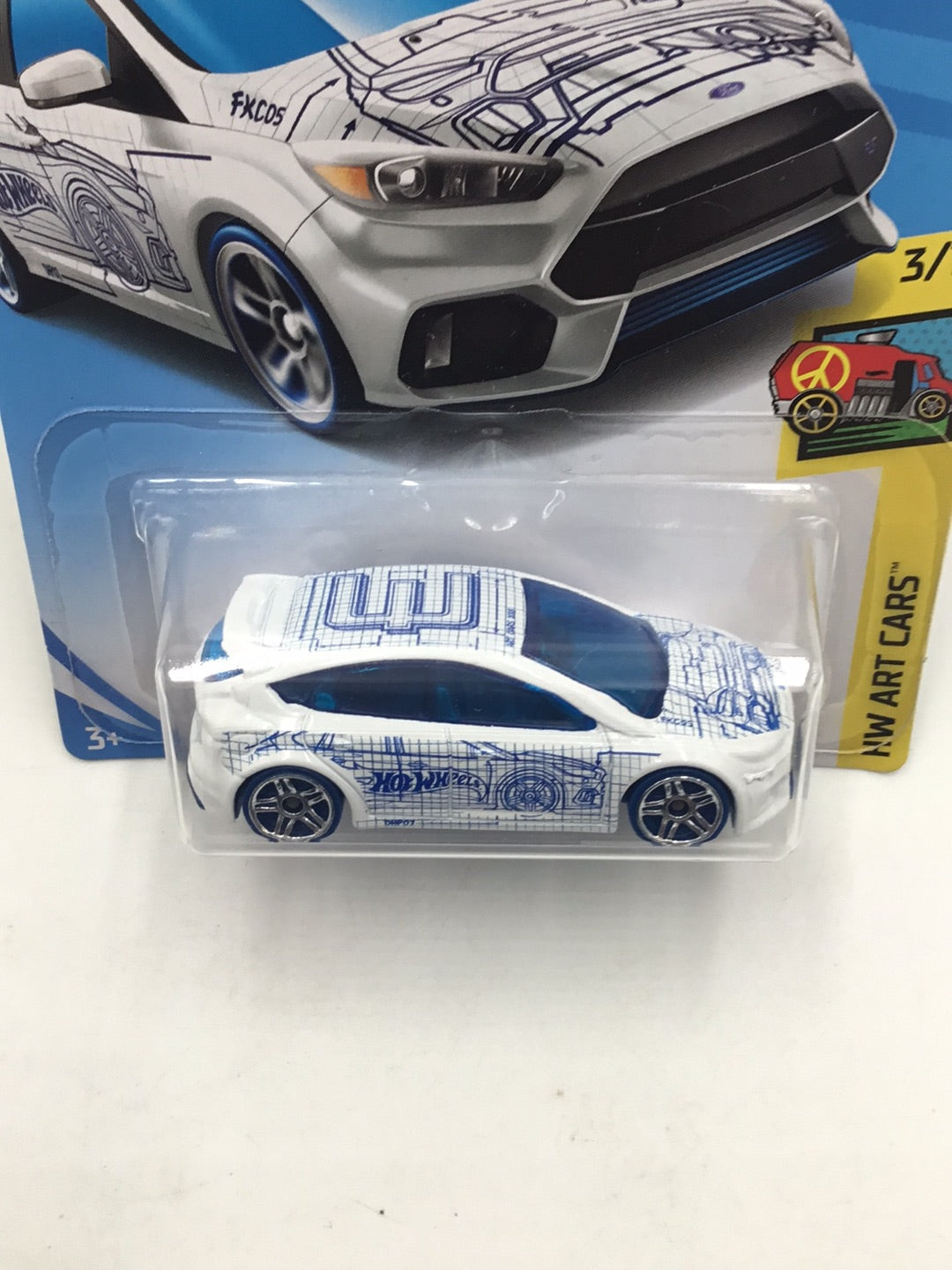 2018 Hot Wheels Kmart Exclusive Ford Focus RS EE2