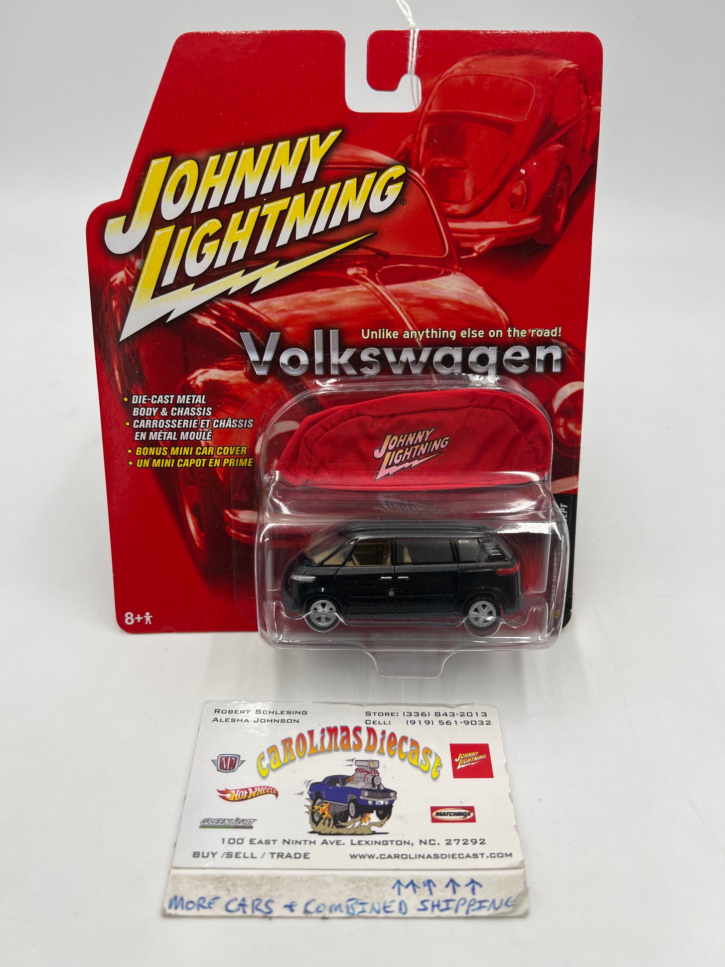 Johnny Lightning Volkswagen 2001 Microbus Concept Black 220B