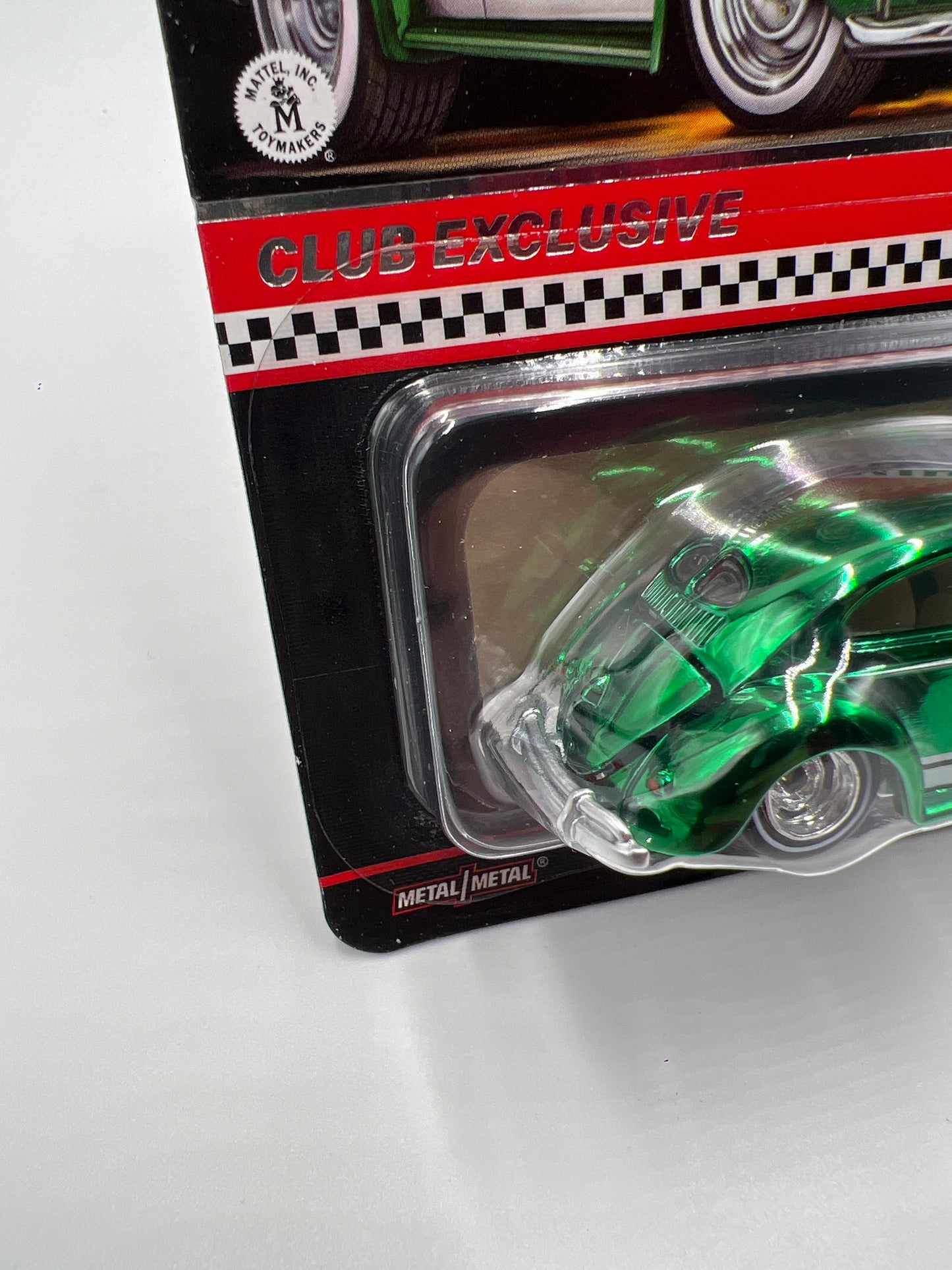 2024 Hot Wheels RLC Club Exclusive Kawa-Bug-A Green W/Protector W/Patch & Button