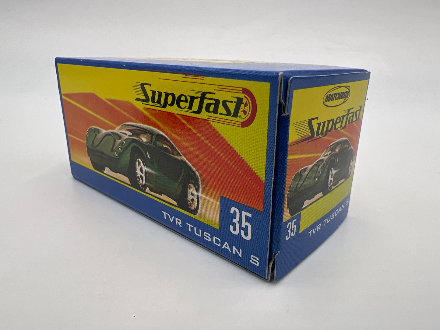 Matchbox 1/64 Superfast #35 TVR Tuscan S Green Loose