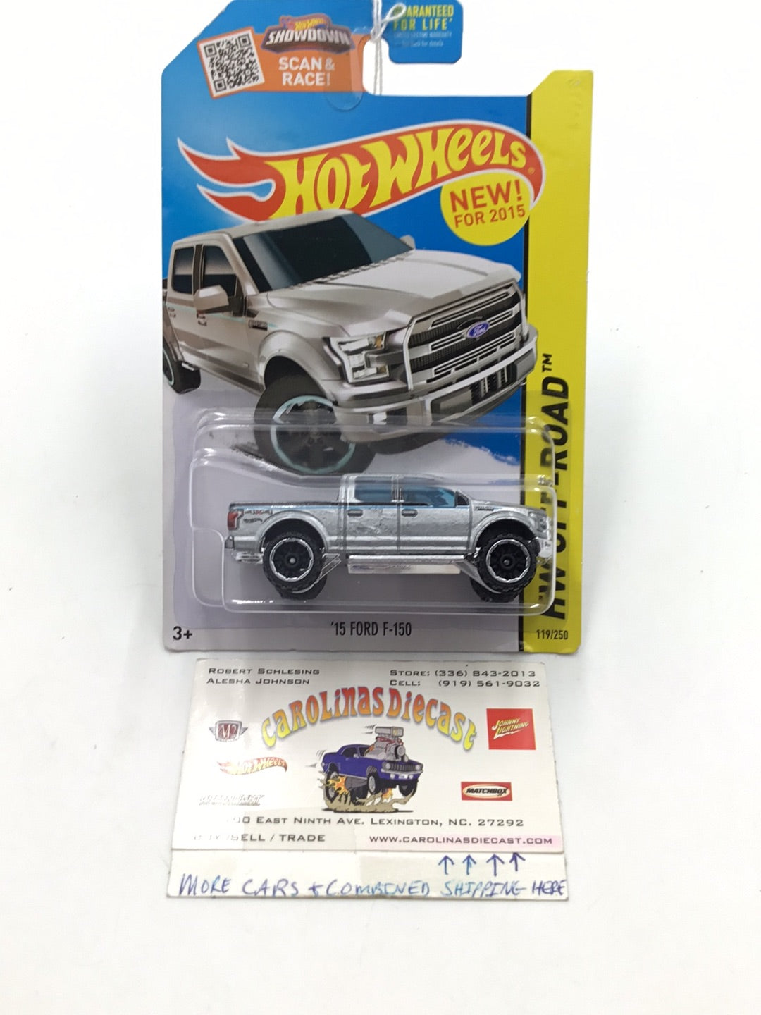 2015 Hot Wheels #119 2015 Ford  F-150 JJ2