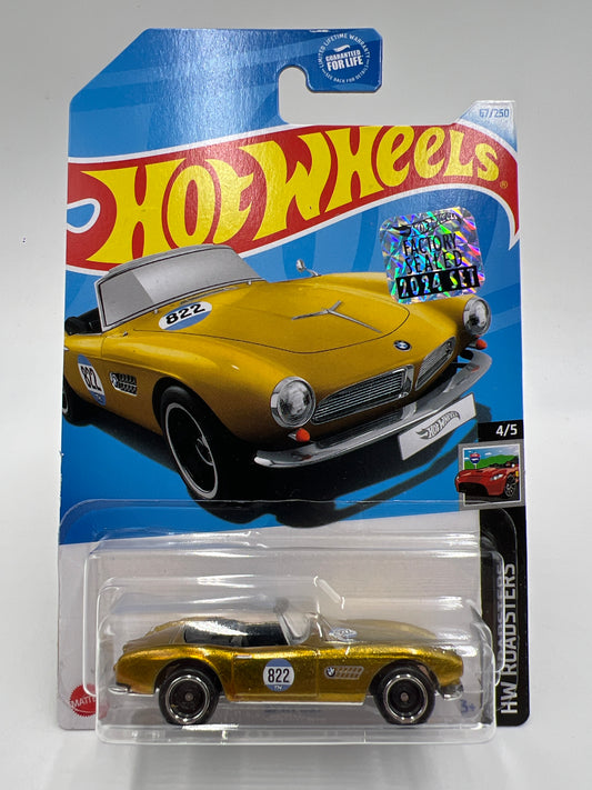 2024 Hot Wheels Factory Sealed Super Treasure Hunt #67 BMW 507 Gold W/Protector
