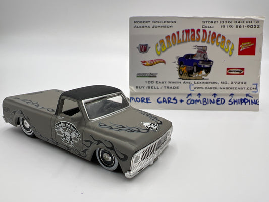 Jada Toys Von Dutch 1972 Chevrolet Cheyenne Pickup Primer Gray Loose