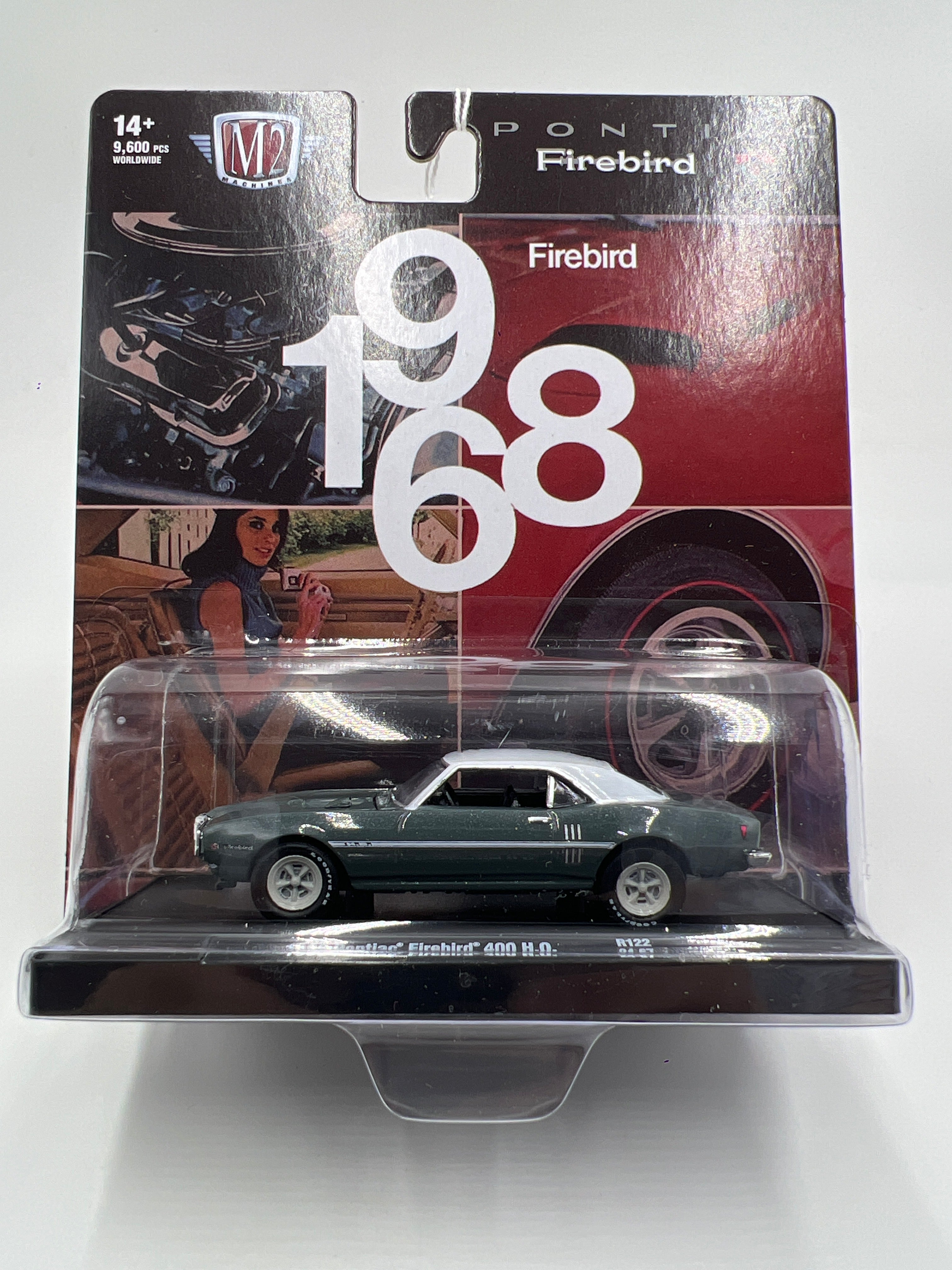 M2 Machines Auto-Drivers 1968 Pontiac Firebird 400 H.O. Gray R122