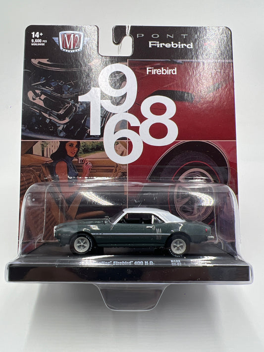 M2 Machines Auto-Drivers 1968 Pontiac Firebird 400 H.O. Gray R122 188Q