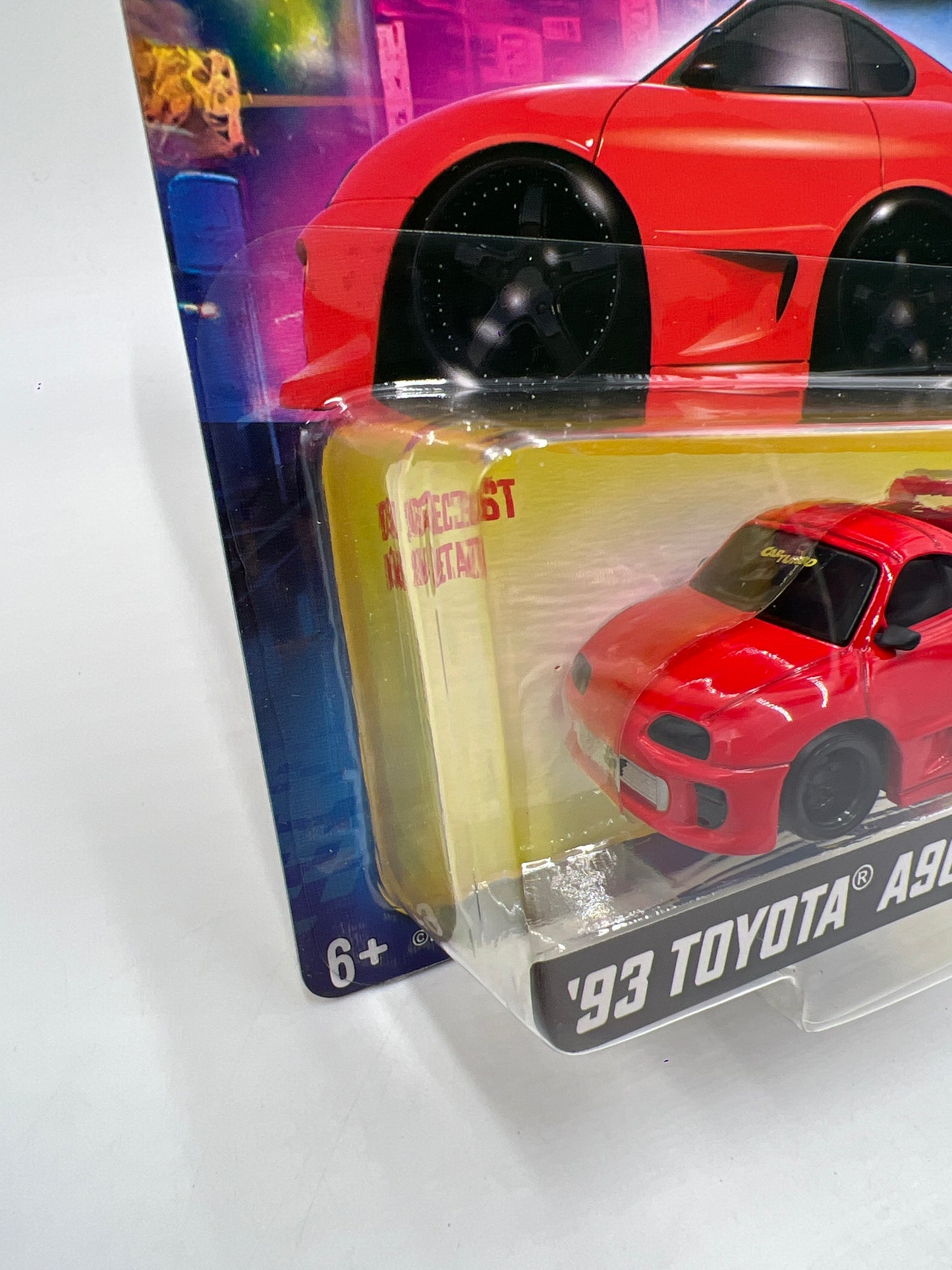 2025 MGA Car Tuned JDM Series 3 #7 93 Toyota A90 Supra Red