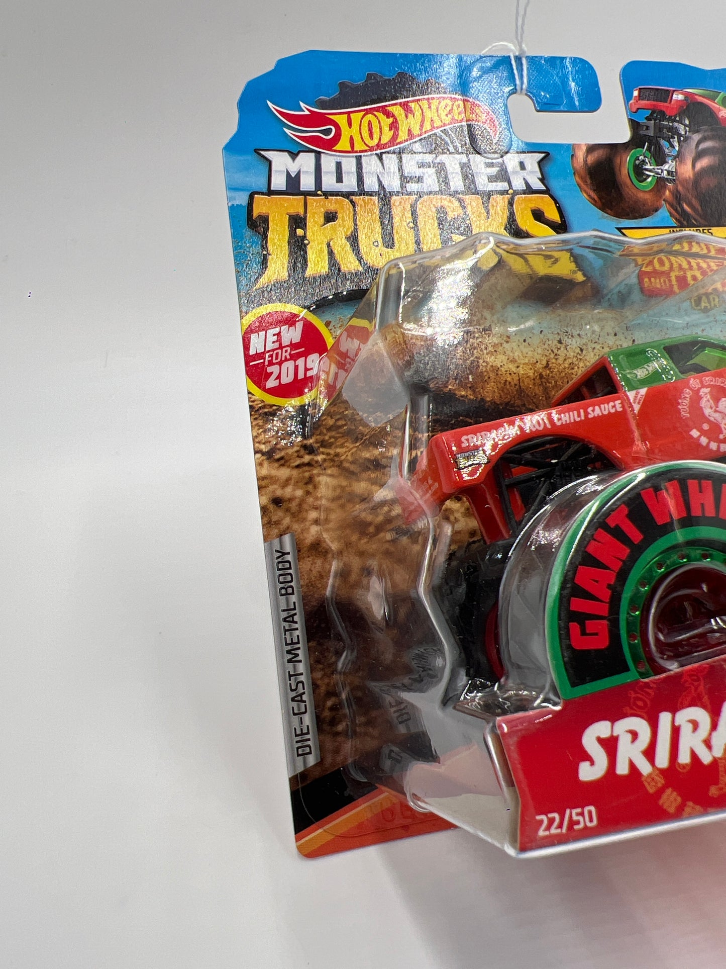 2019 Hot Wheels Monster Trucks #22 Sriracha 124G