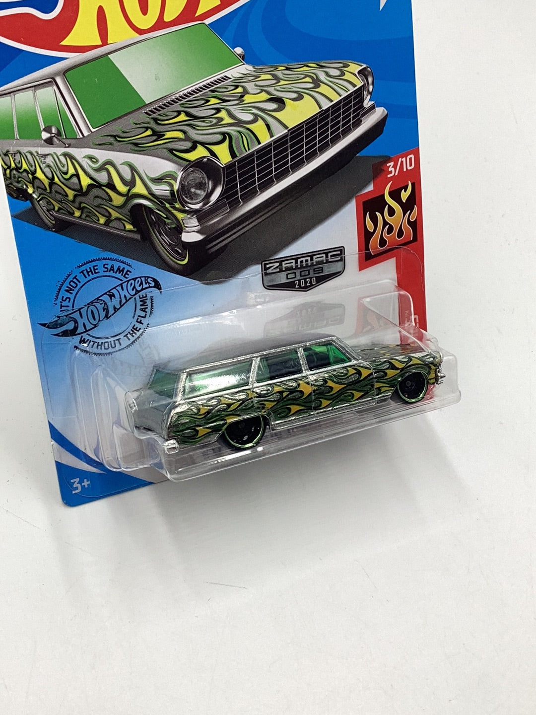 2020 Hot Wheels #141 64 Chevy Nova Wagon Walmart Exclusive Zamac #9 146E