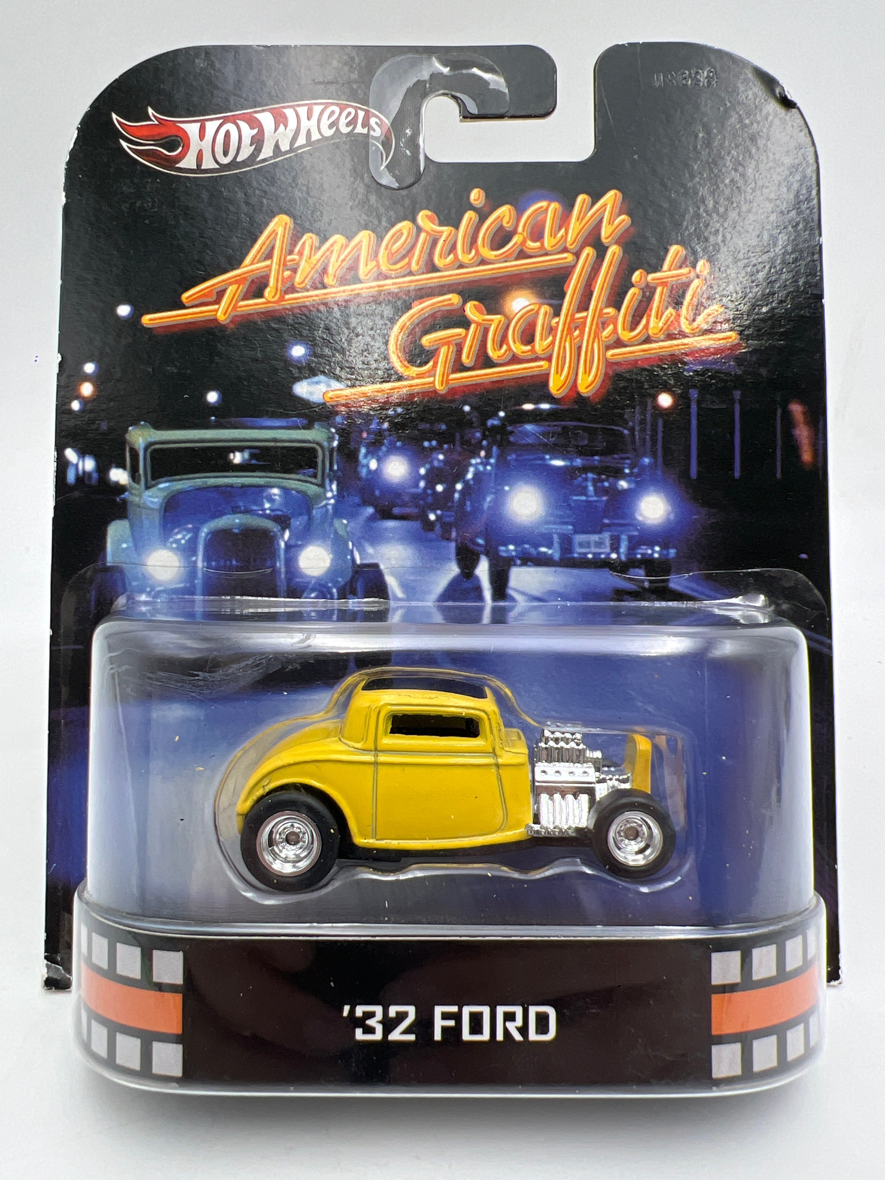 Hot Wheels Retro Entertainment American Graffiti 32 Ford Yellow W