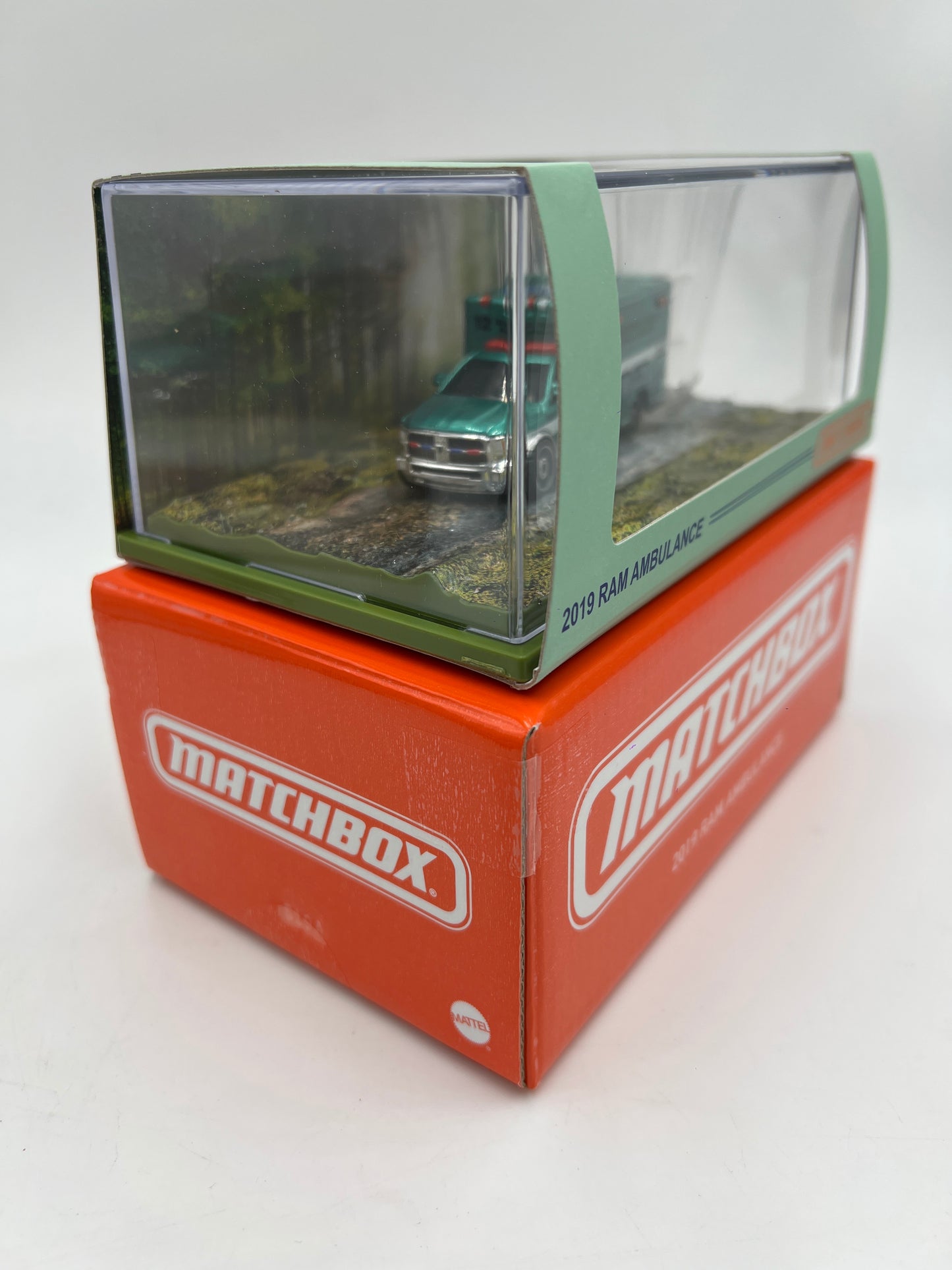 Matchbox RLC Mattel Creations 2019 Ram Ambulance National Parks Green