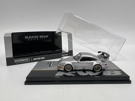 Tarmac Works x Hobby 64 Porsche RWB 964 Silver