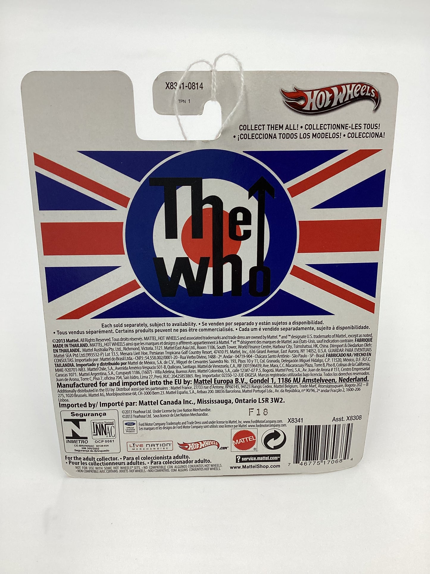 Hot Wheels The Who Premium Fat Fendered 40 Blue/Red