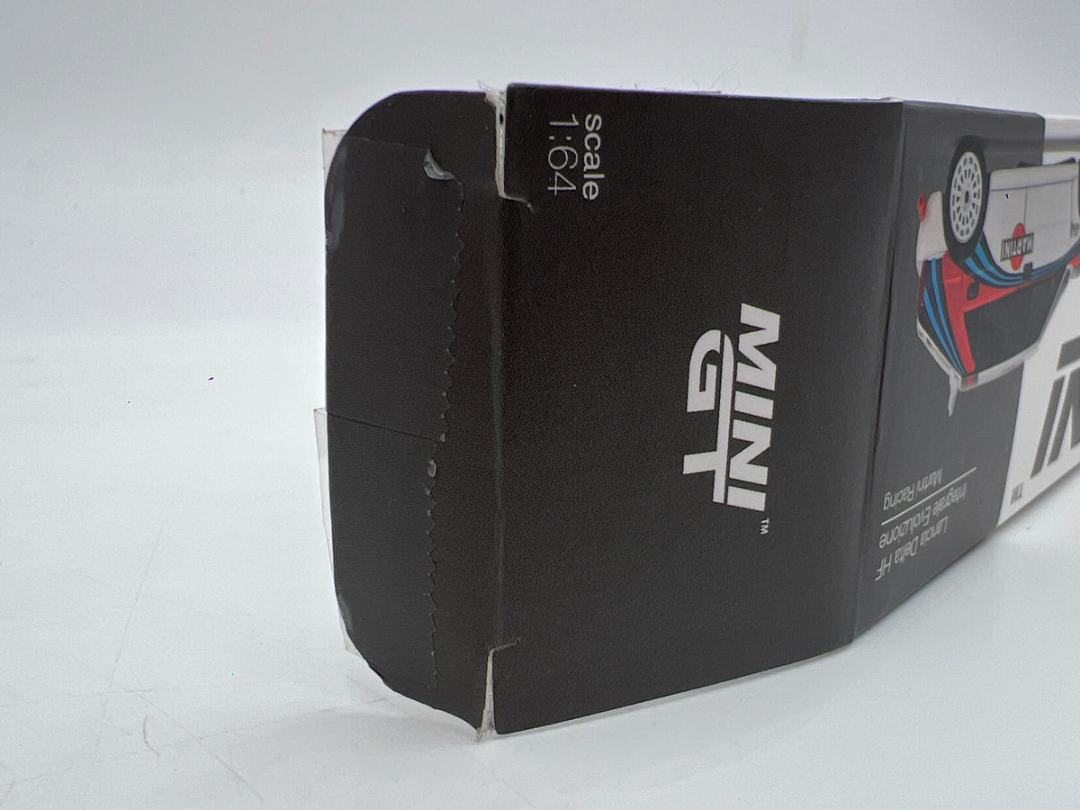 Mini GT #300 MiJo Exclusive Martini Racing Lancia Delta HF Integrale Evoluzione