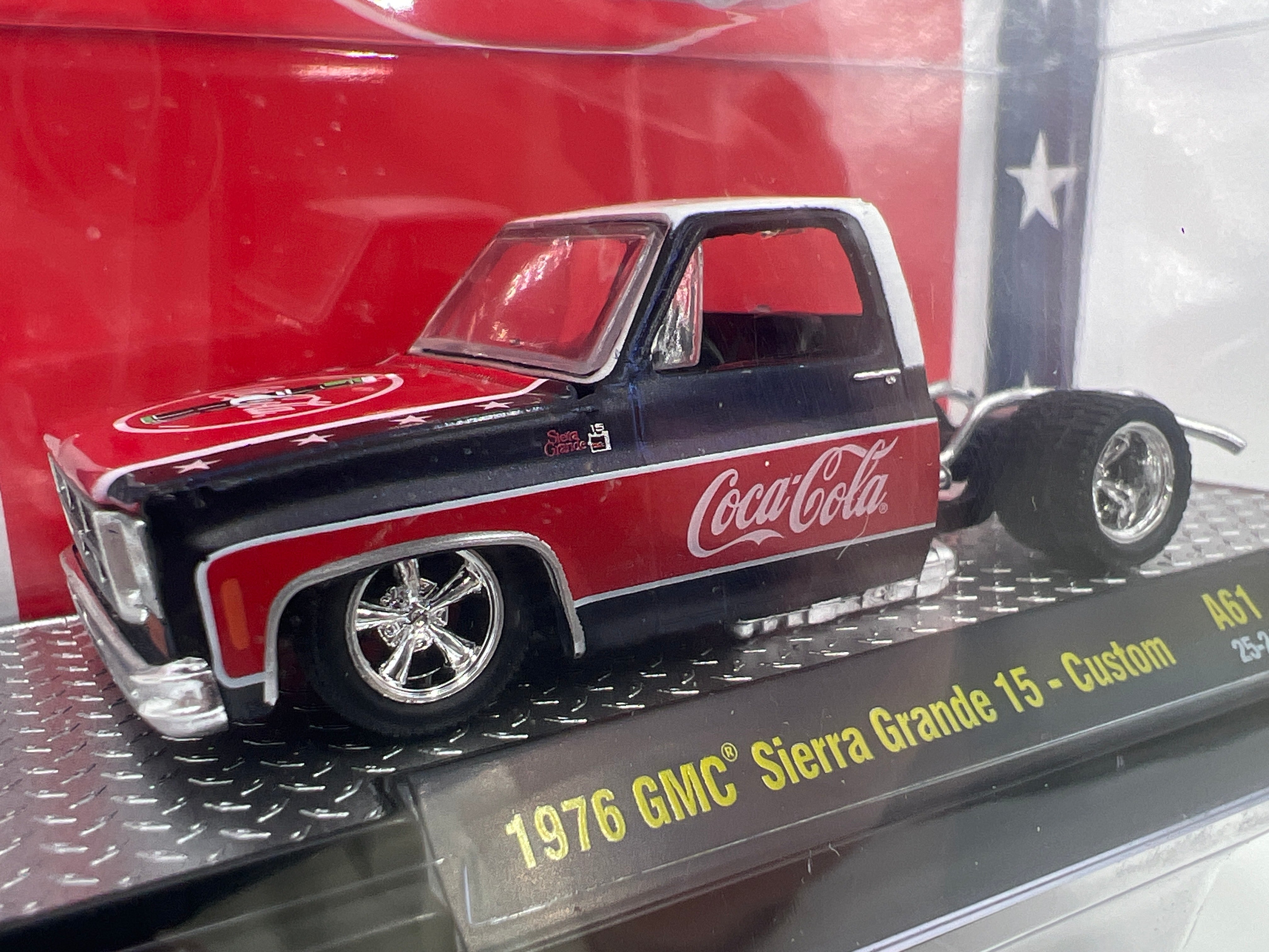 M2 Machines A61 Coca Cola 1976 GMC Sierra Grande 15 Custom 198E