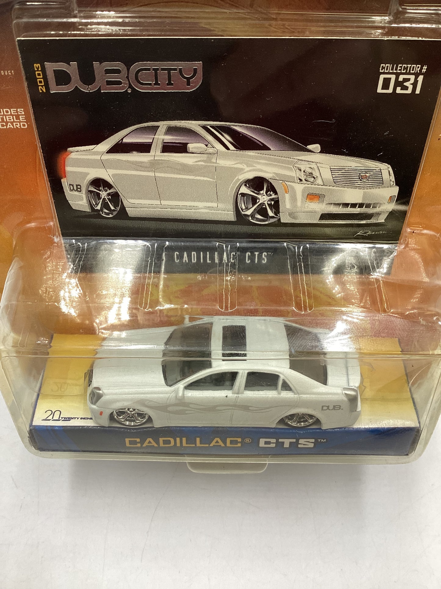 Jada Toys Dub City #031 Cadillac CTS White 221B