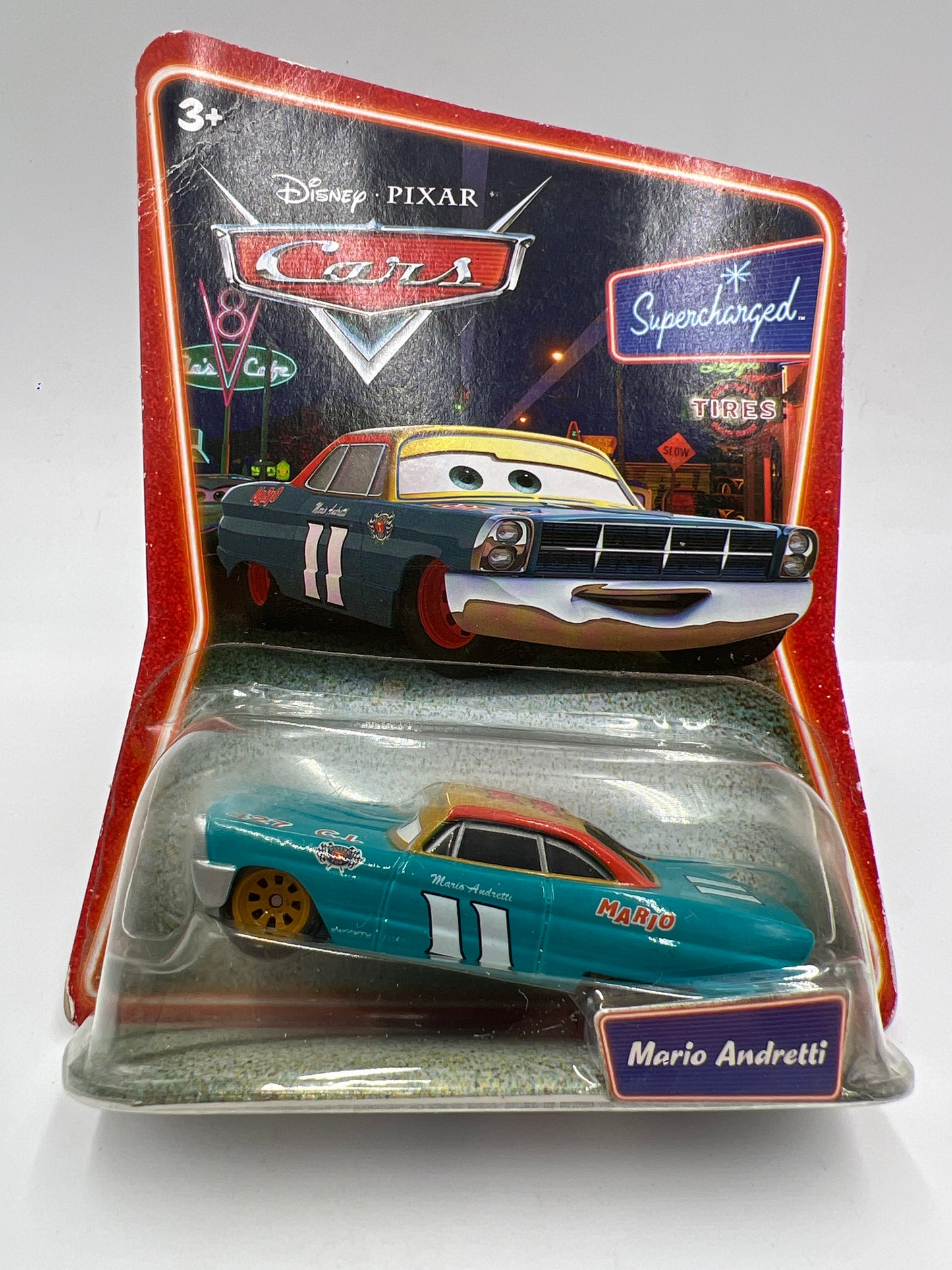 Disney Pixar Cars Supercharged Mario Andretti 137F