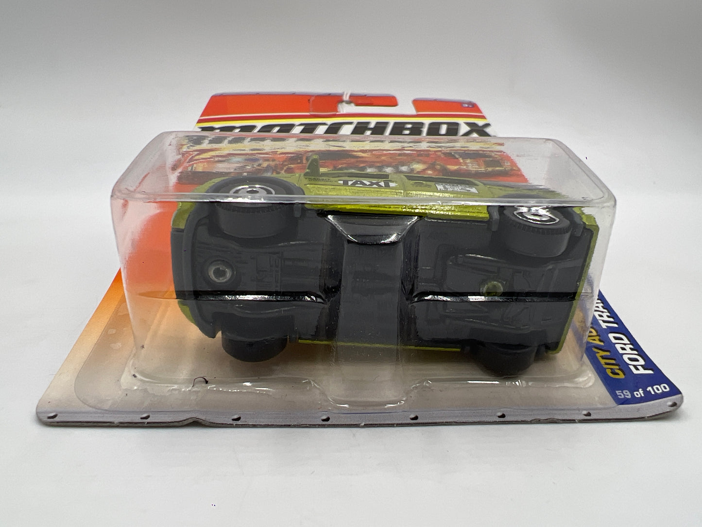 Matchbox City Action #59 Ford Transit Connect Taxi Green 216N