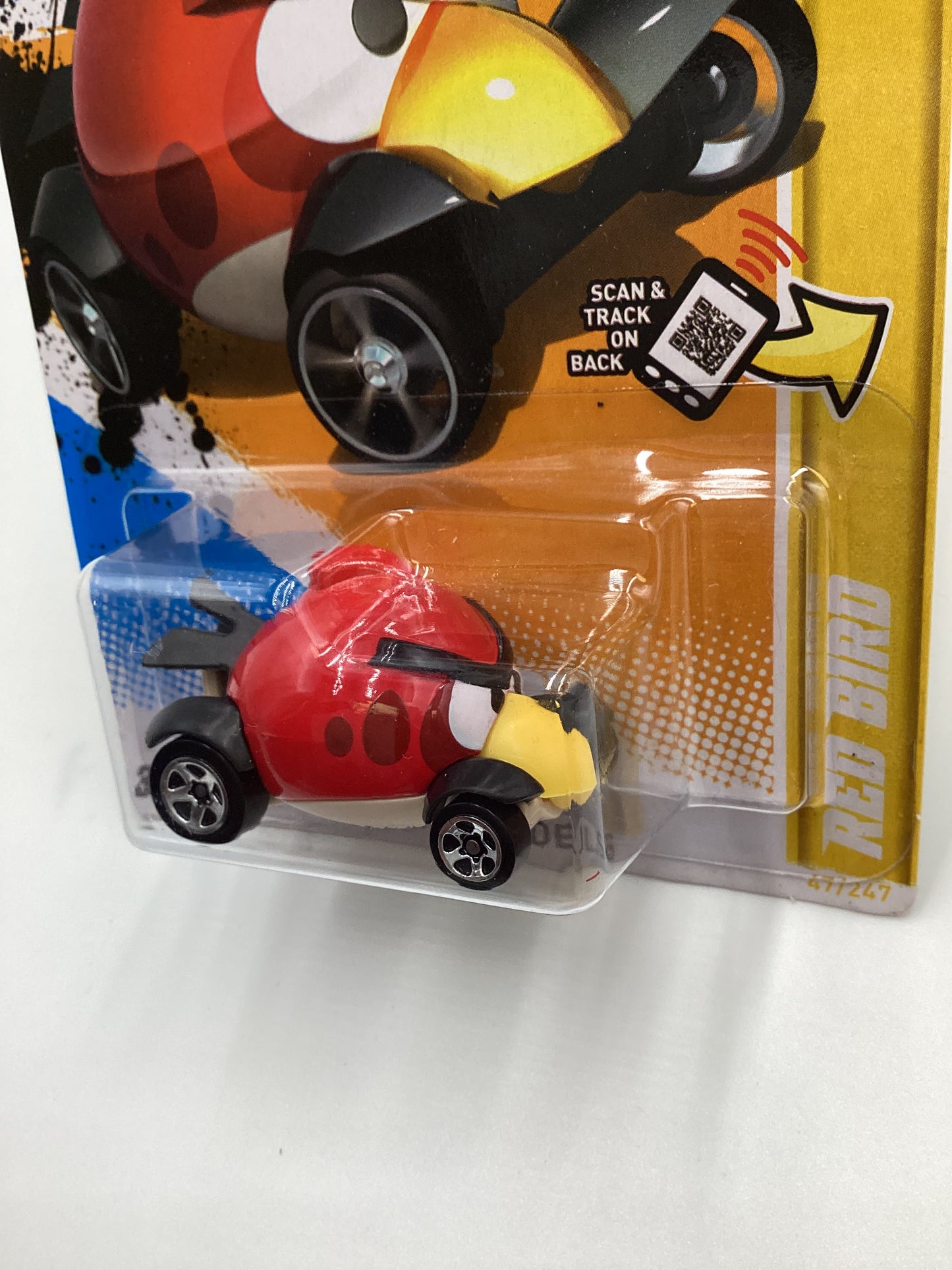 2012 Hot Wheels #47 Red Bird new model angry birds 115E