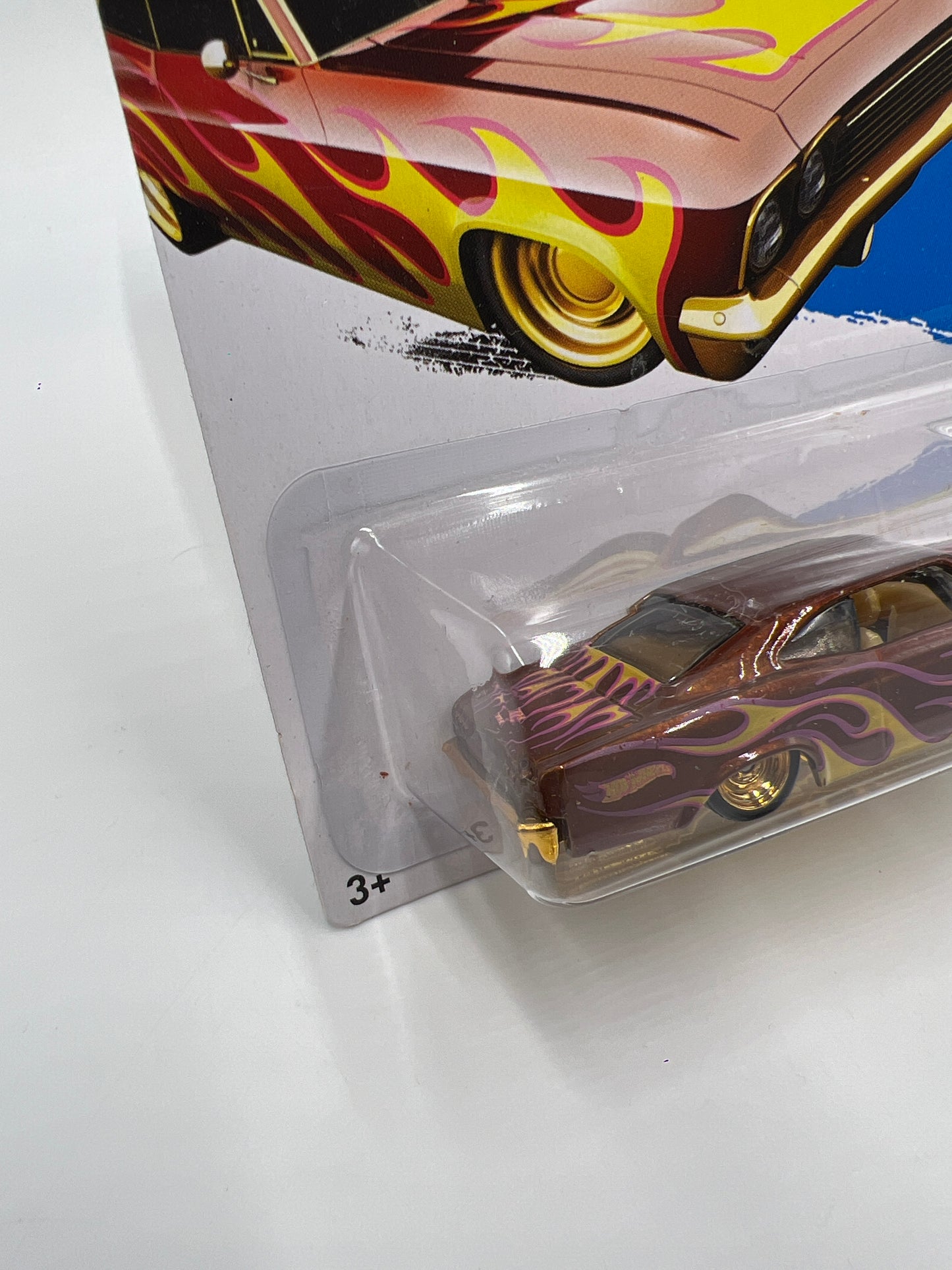 2014 Hot Wheels Super Treasure Hunt #218 65 Chevy Impala W/Protector 2