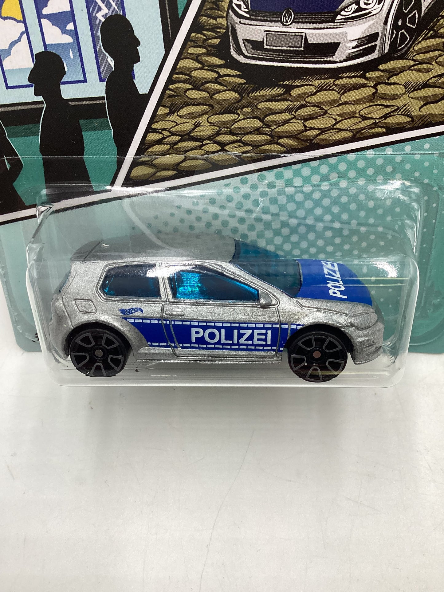 Hot Wheels WM Exclusive Police 5/5 Volkswagen Golf MK7 157G