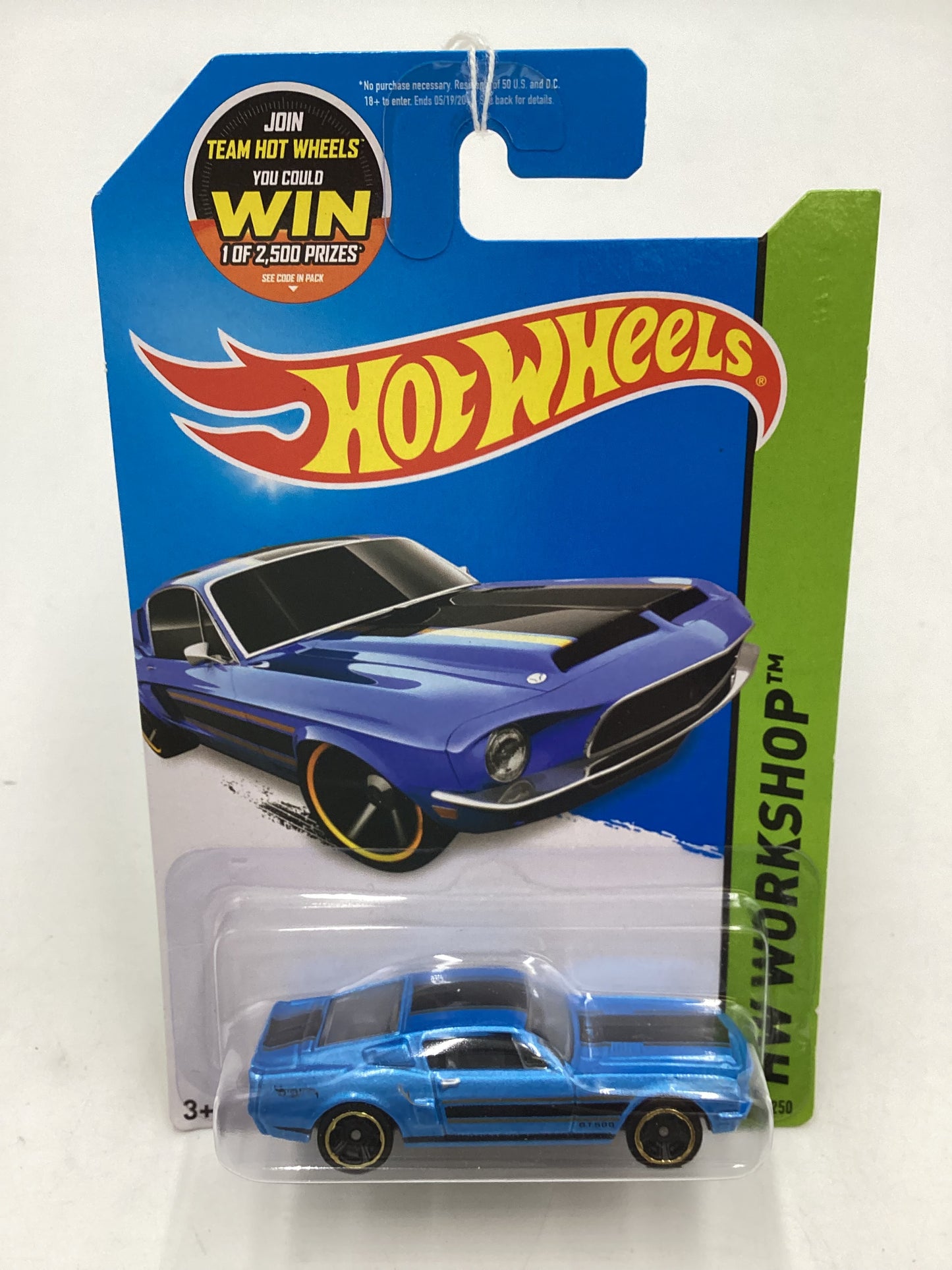 2015 Hot Wheels Workshop #226 68 Shelby GT500 25F