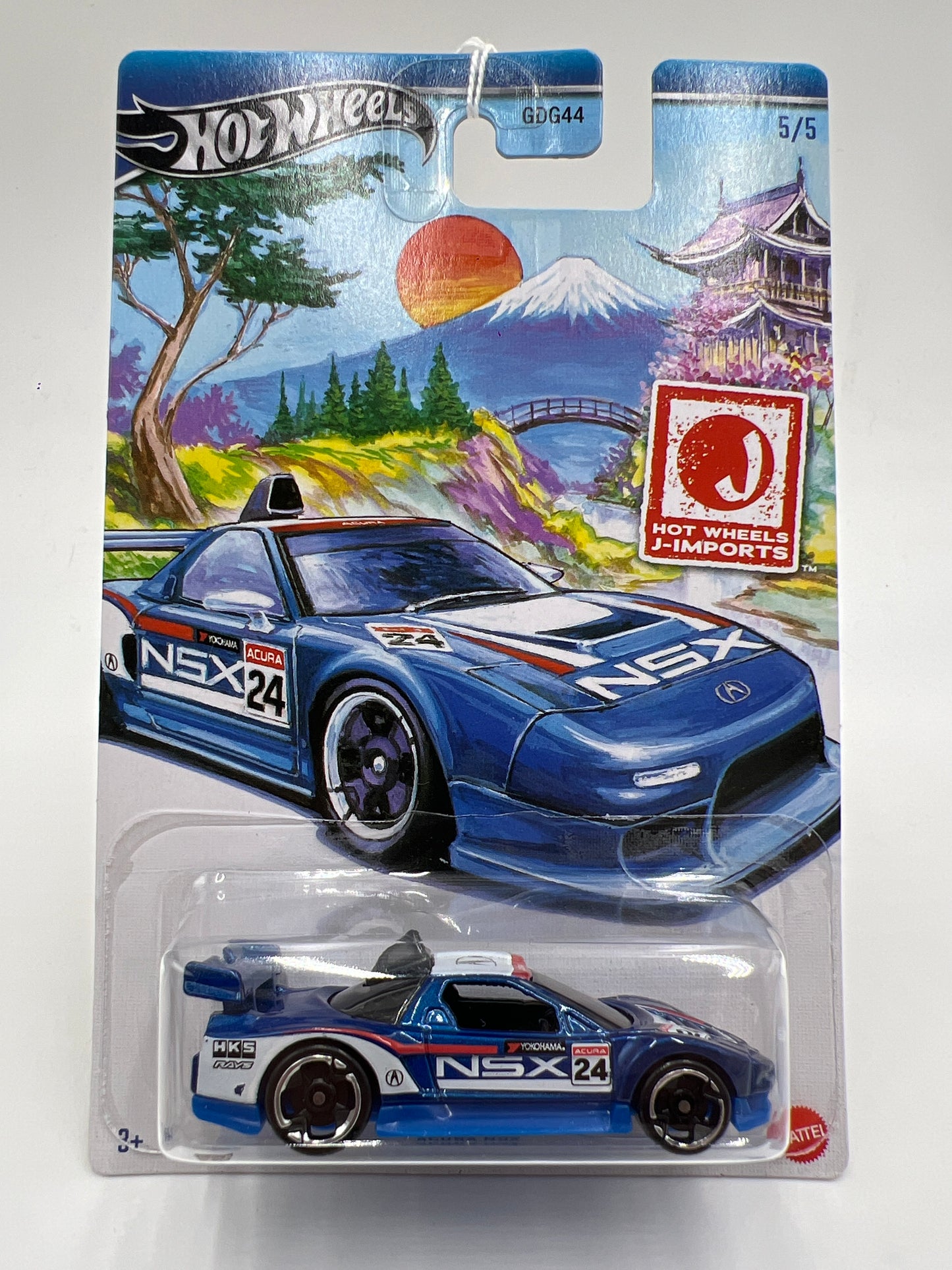 2024 Hot Wheels J-Imports #5 Acura NSX Blue
