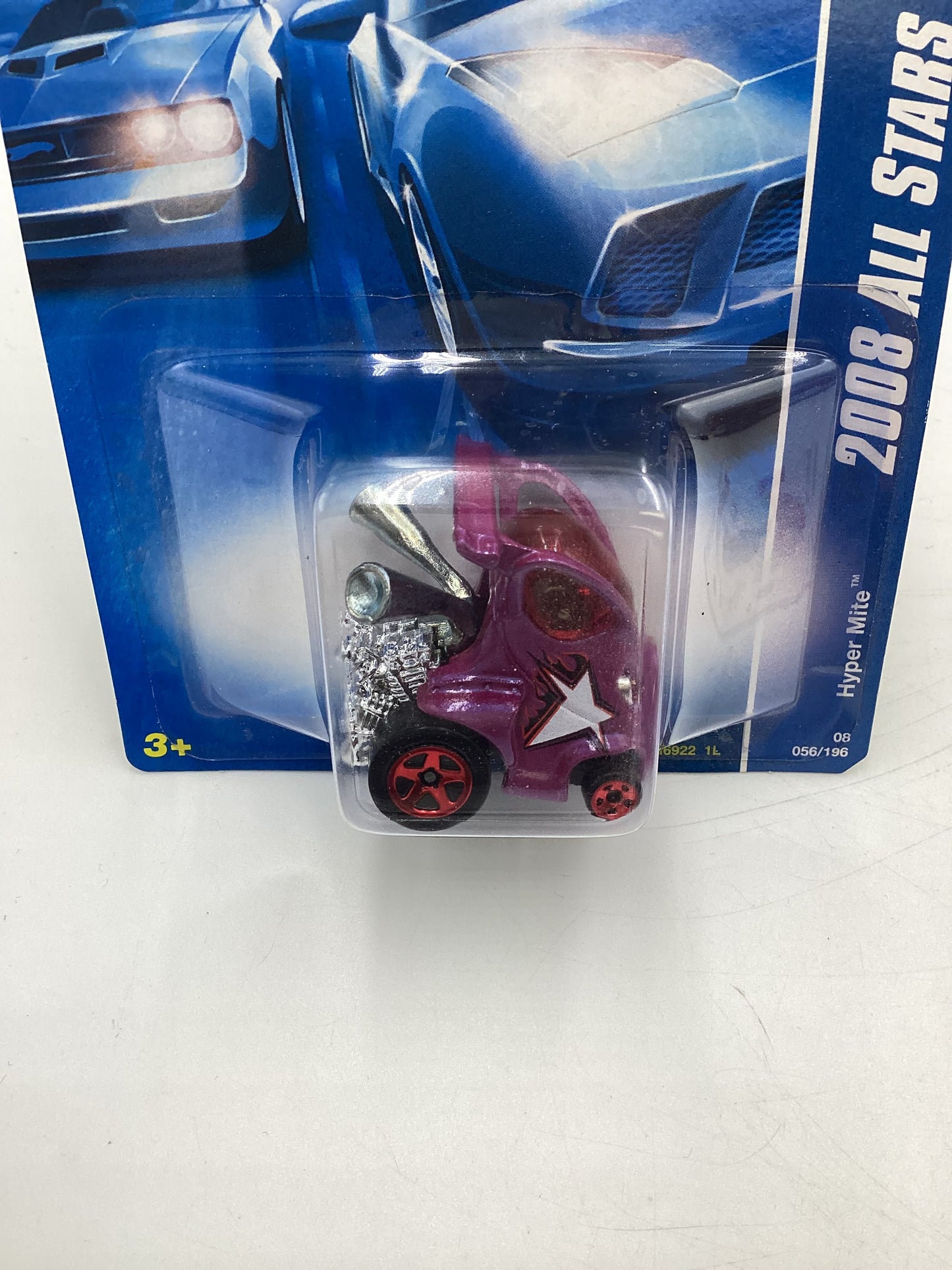 2008 Hot Wheels All Stars #56 Hyper Mite Purple FF3