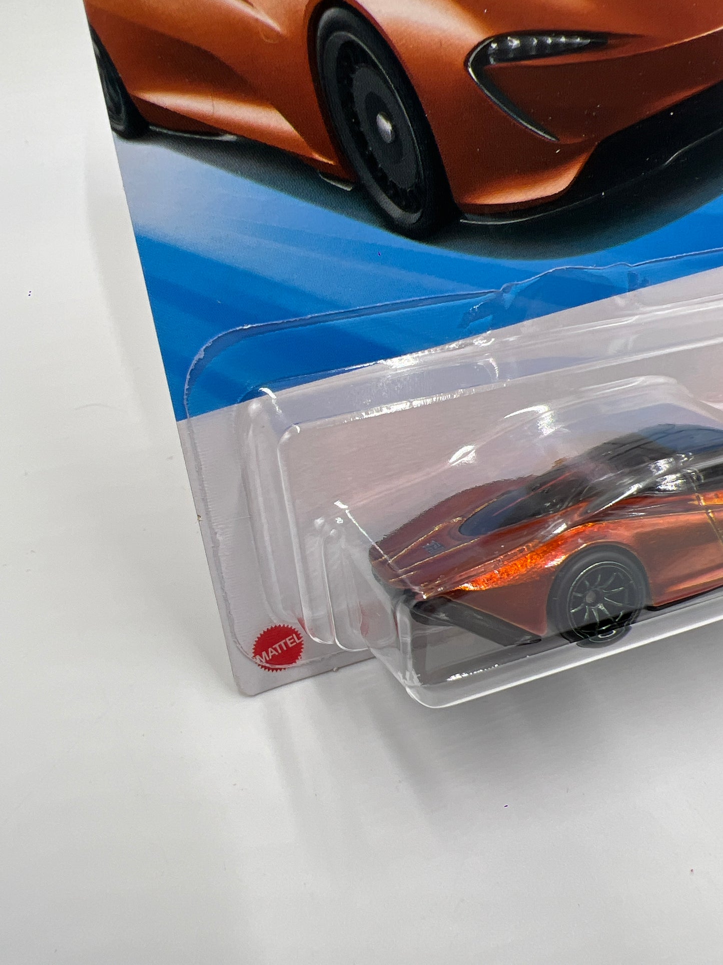 2025 Hot Wheels Super Treasure Hunt #209 McLaren Speedtail Orange W/Protector