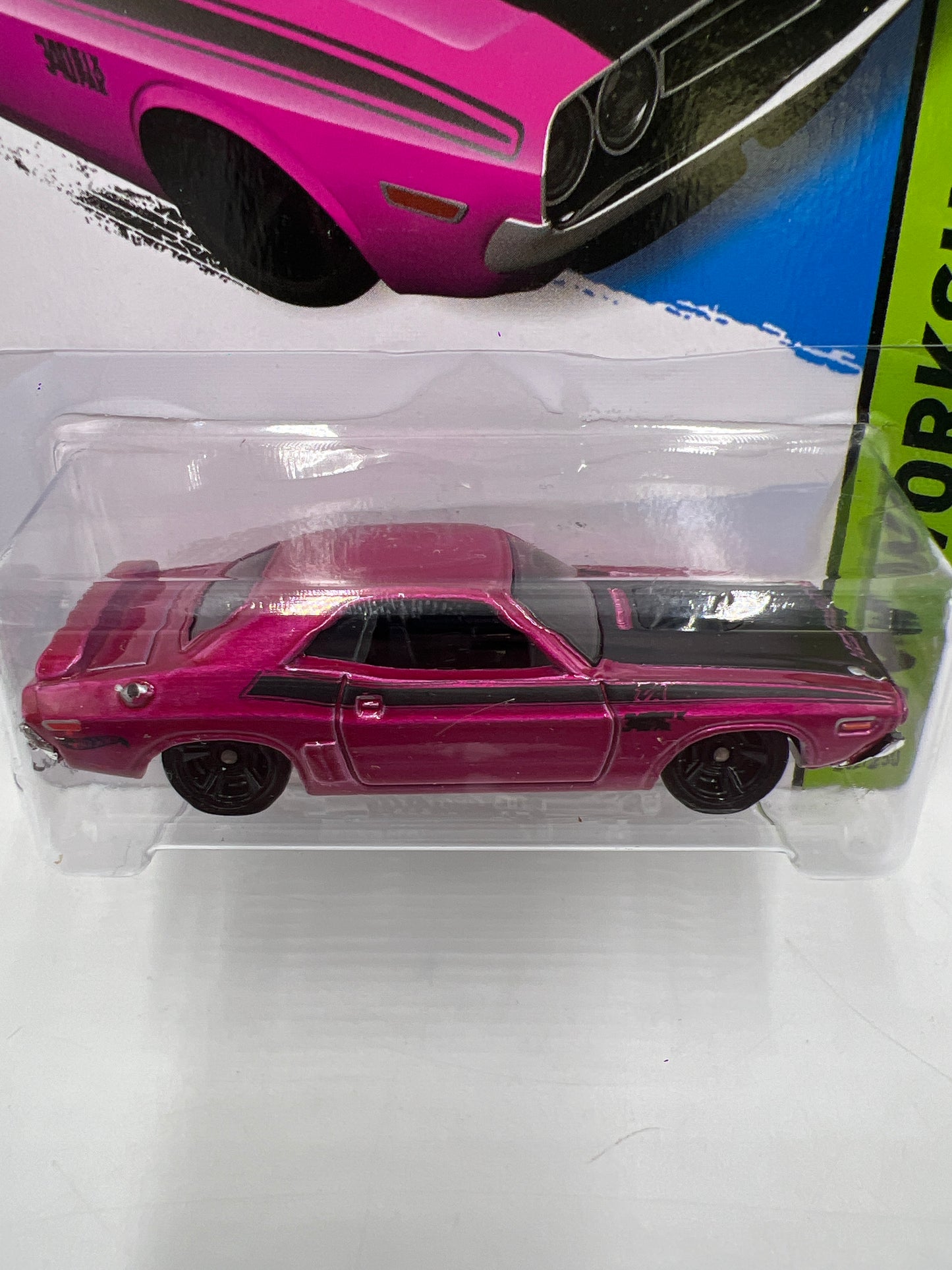 2014 Hot Wheels Workshop #242 71 Dodge Challenger Pink 41B