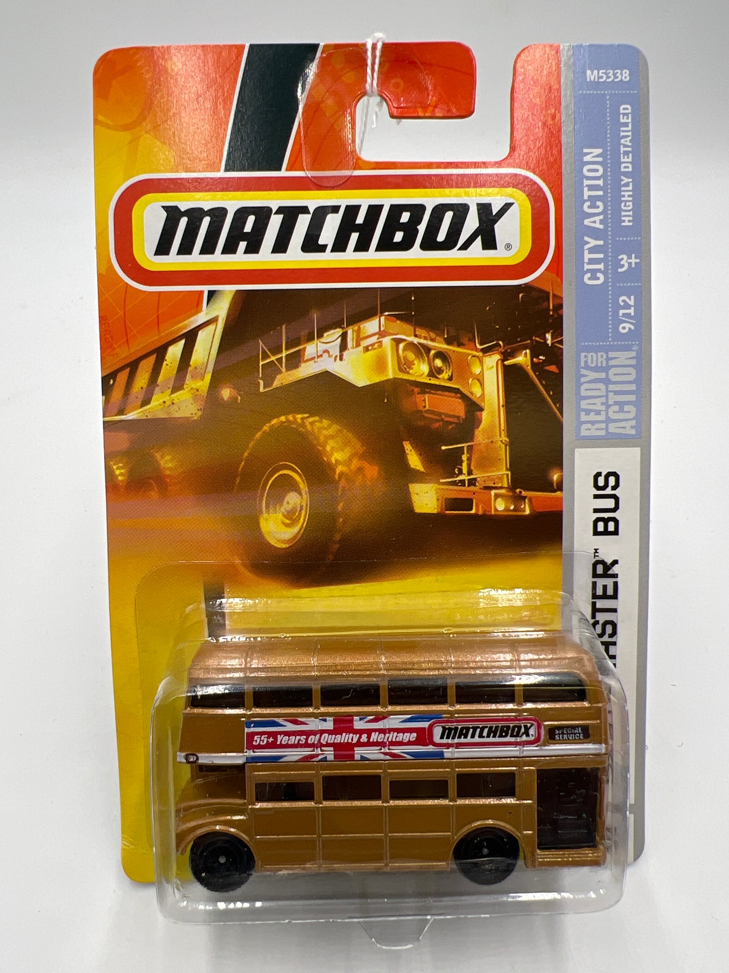 Matchbox #53 City Action Routemaster Bus  (Vein BL Corner) 68G