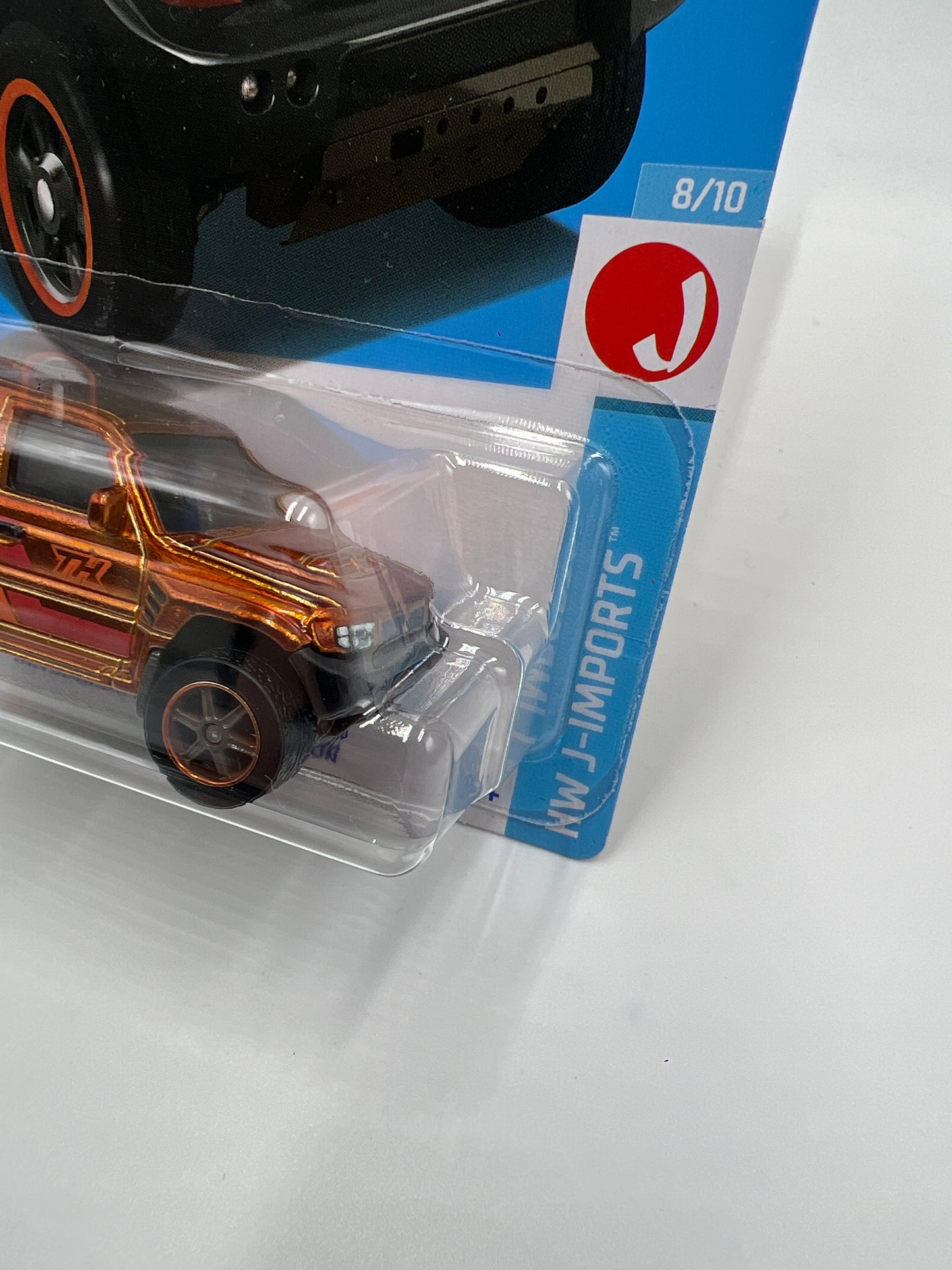2024 Hot Wheels Super Treasure Hunt #169 Mitsubishi Pajero Evolution Orange W/Protector