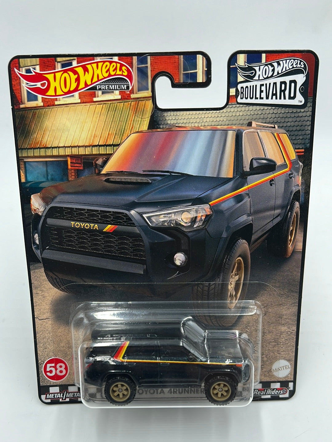 Hot Wheels Premium Boulevard #58 Toyota 4Runner Dark Green