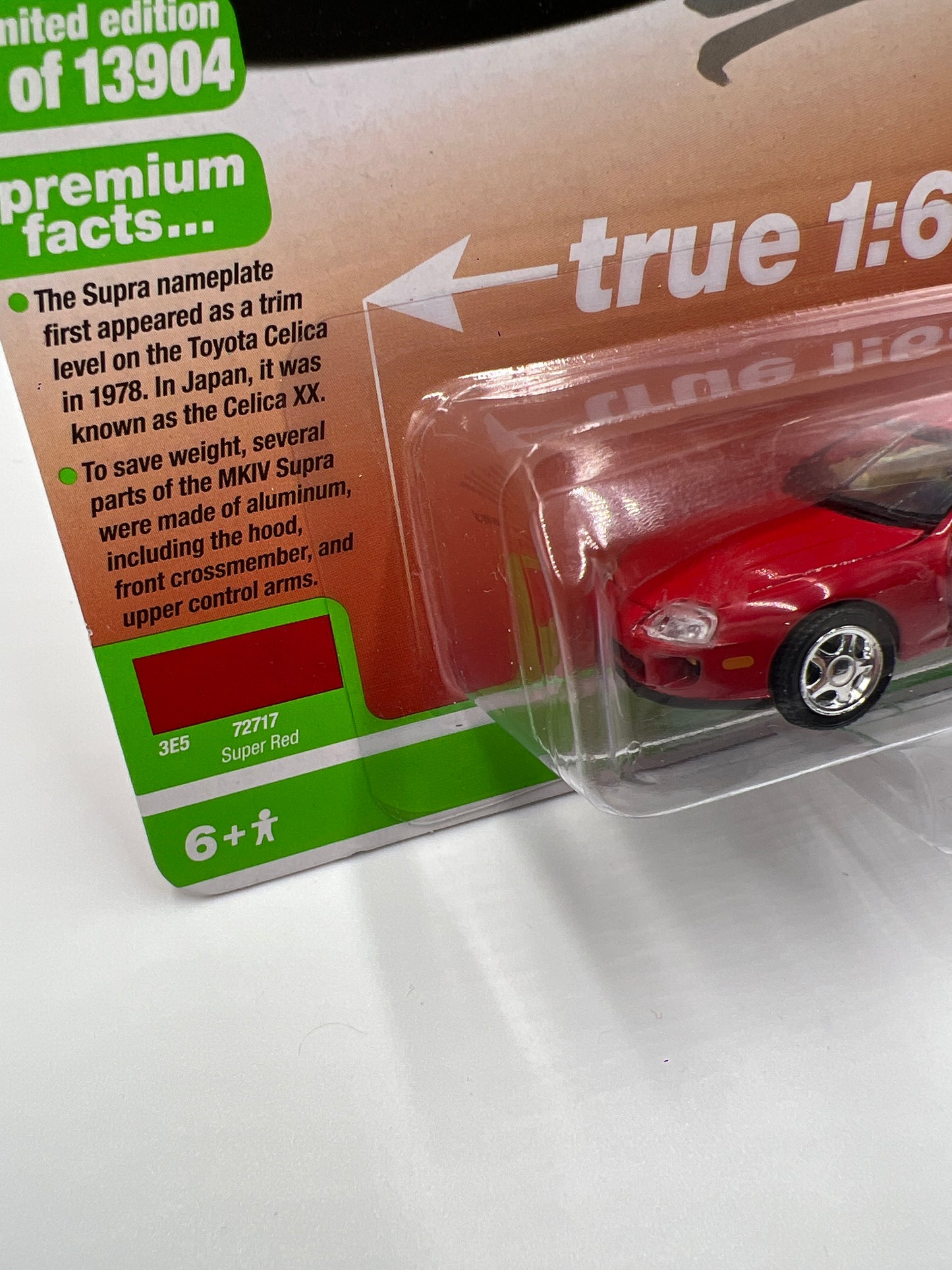 Auto World Modern Muscle Release 3 Version B 1994 Toyota Supra Super Red 232E