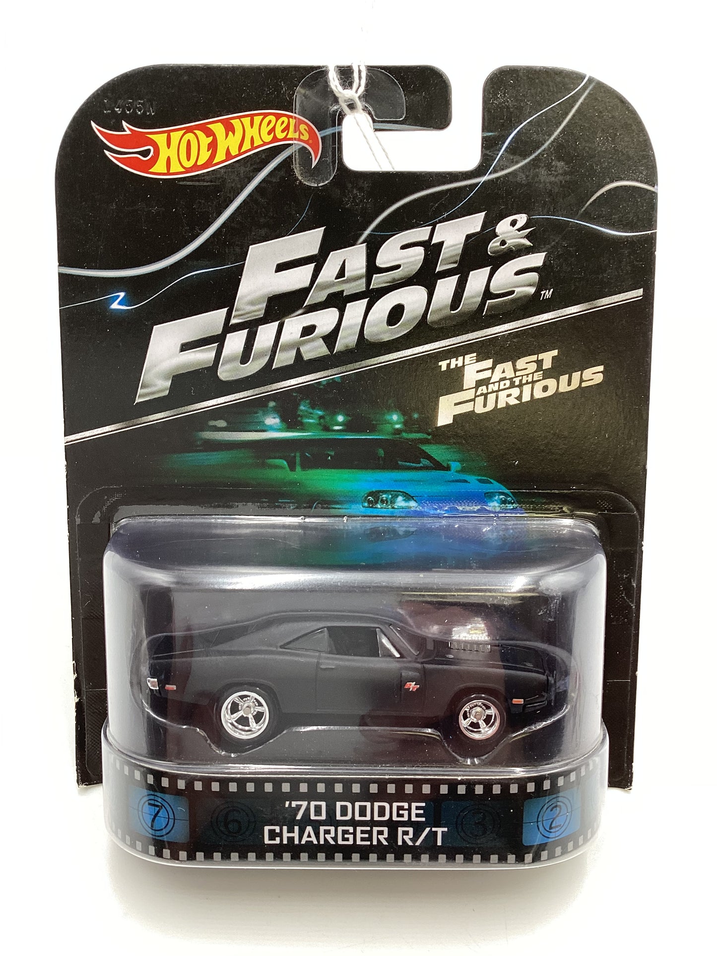 2014 Hot wheels Retro Entertainment Fast & Furious 70 Dodge Charger R/T Black 242B