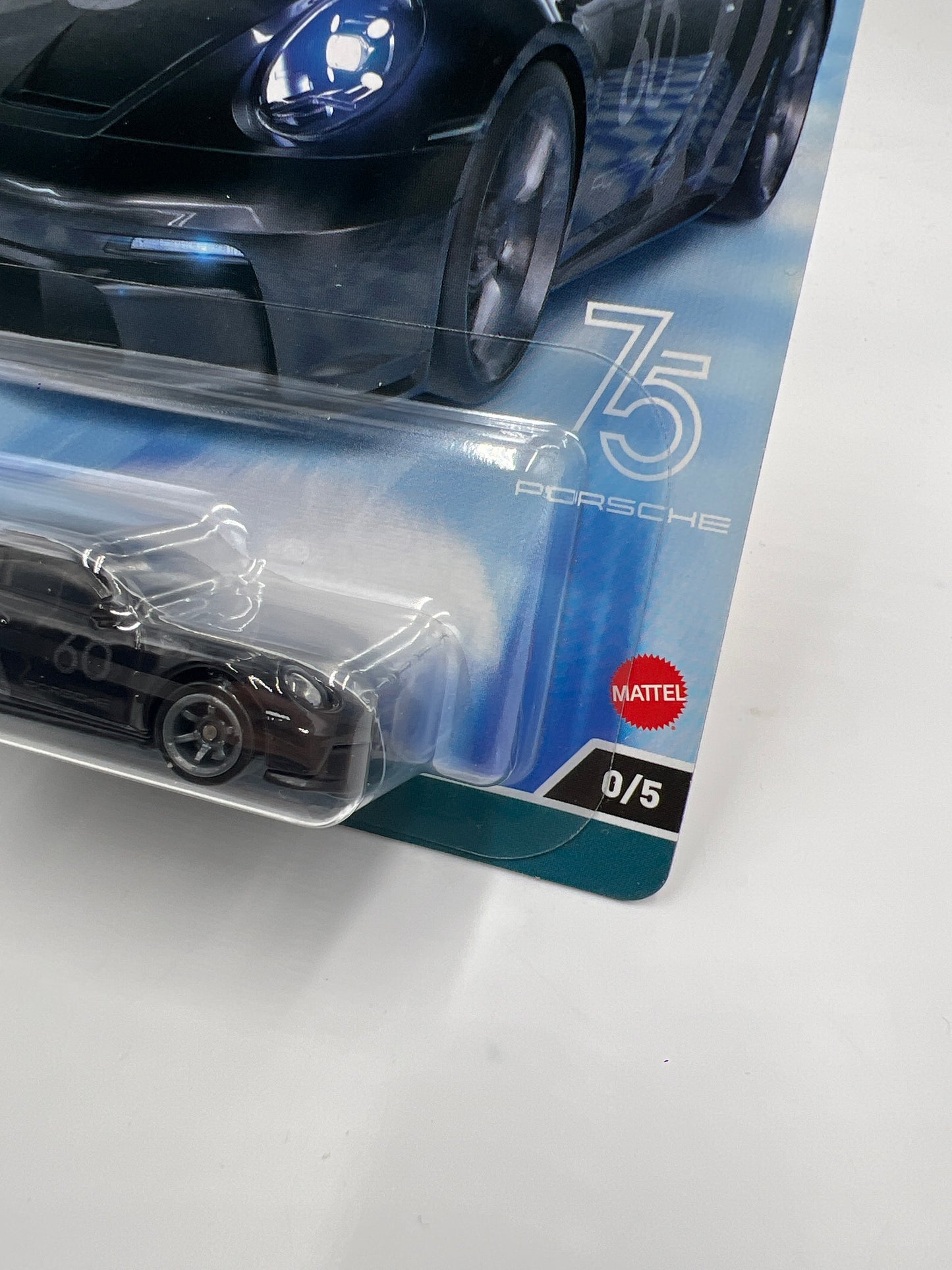 Hot Wheels Premium Car Culture Speed Machines CHASE #0 Porsche 911 GT3 Black W/Protector