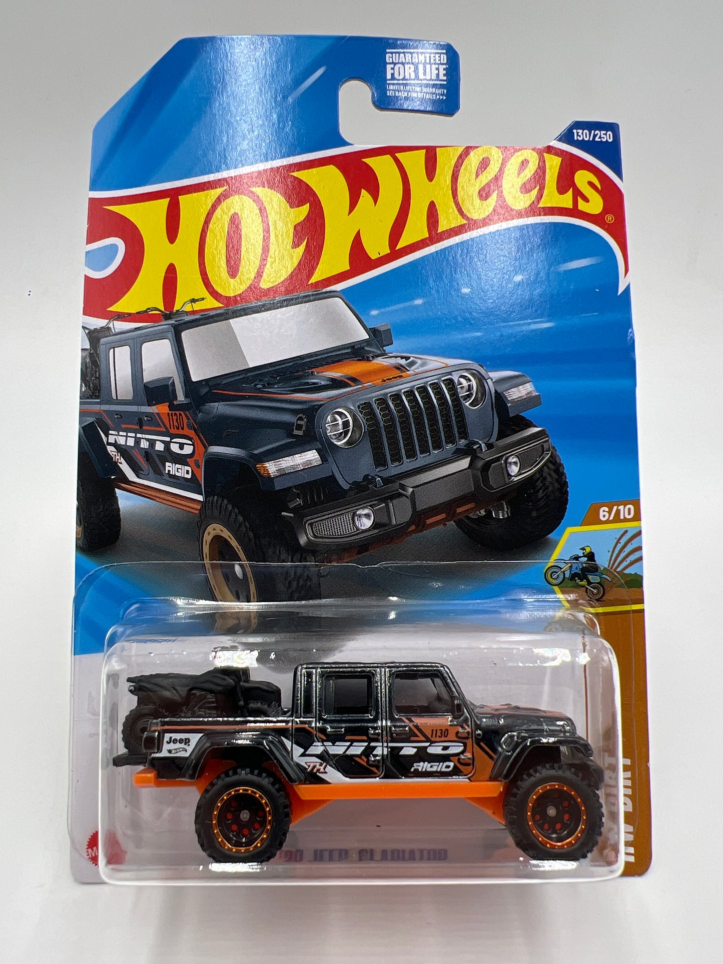 2025 Hot Wheels F Case Super Treasure Hunt #130 20 Jeep Gladiator Nitto W/Protector