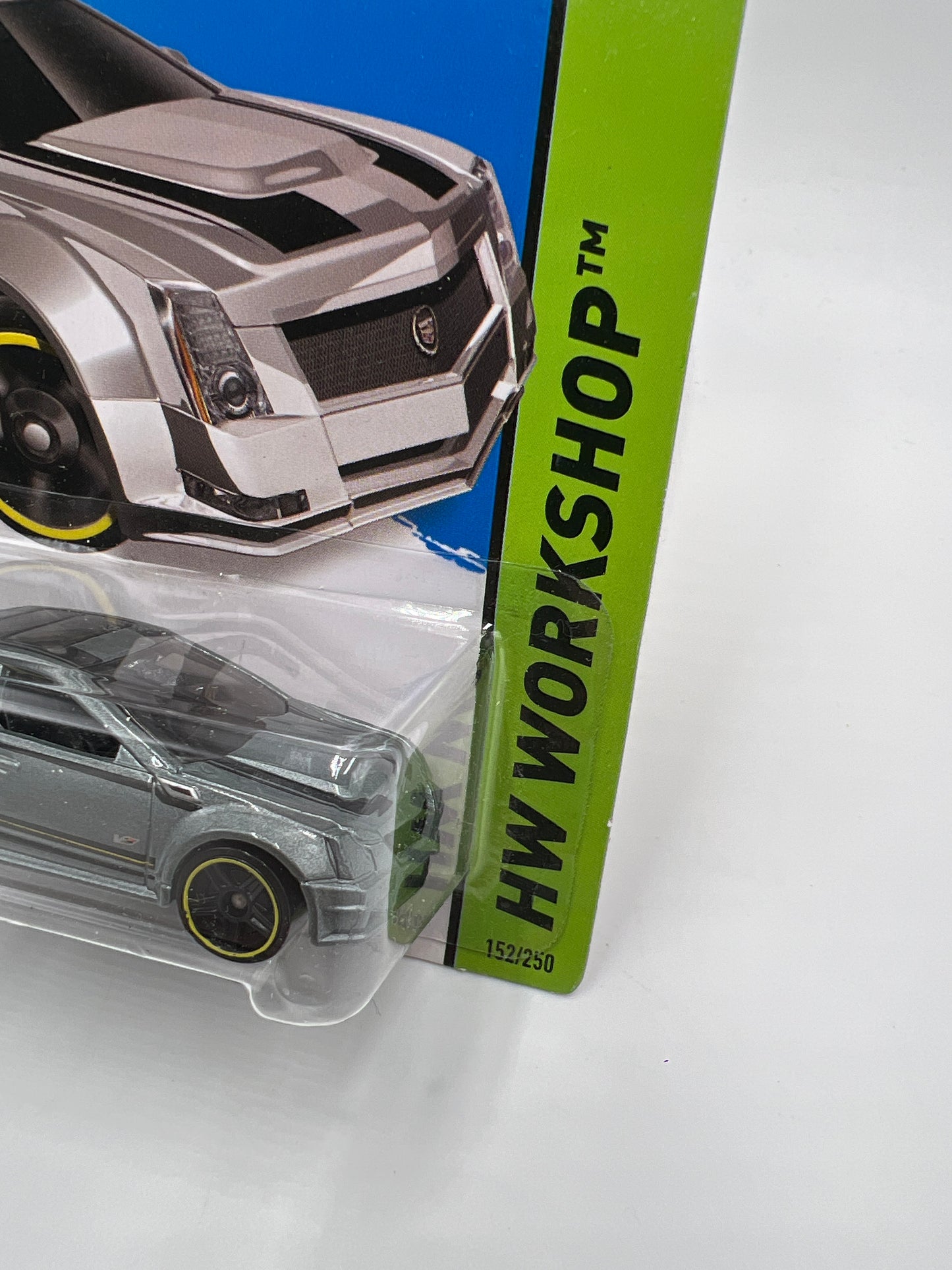 2013 Hot Wheels Kmart Exclusive #152 Cadillac CTS-V Silver 239F